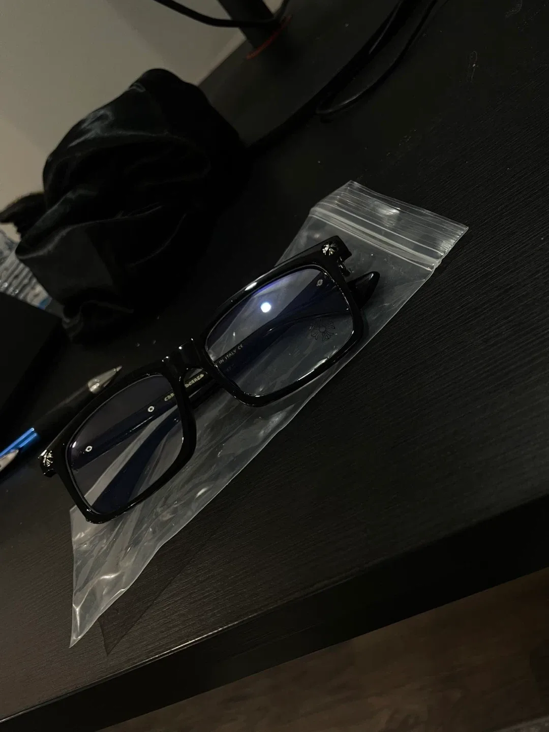 Chrome Hearts designer glasses blu ray image indicator(2)