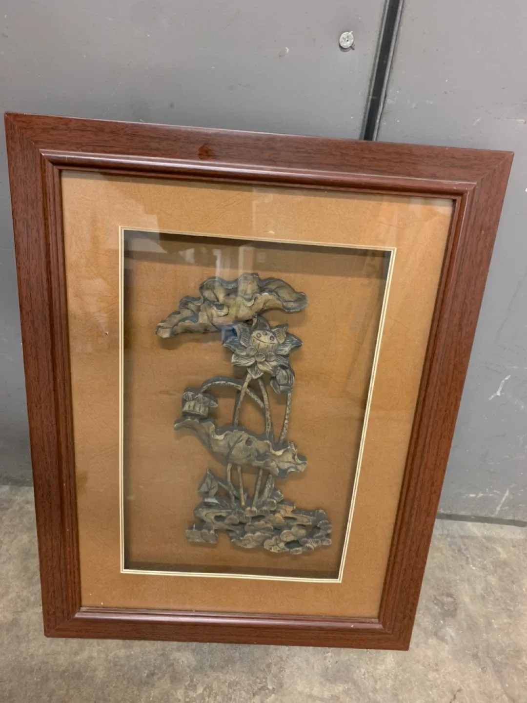 Framed Lotus Flower Wall Art image indicator(2)