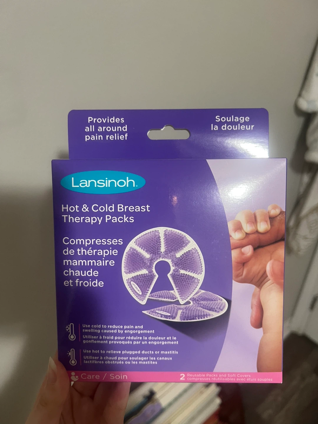 Lansinoh Hot & Cold Breast Therapy Packs