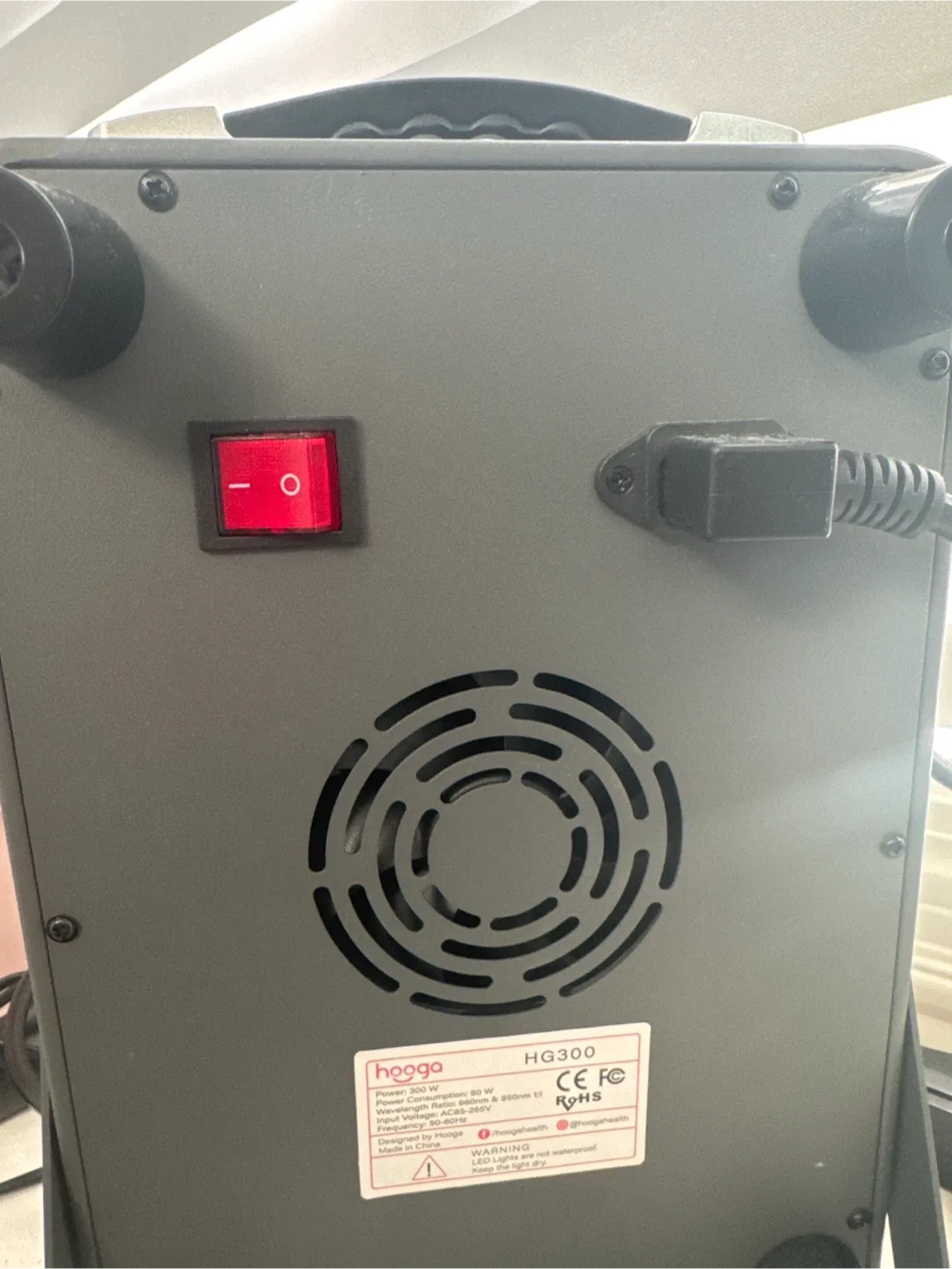 Hooga HG300 Red Light Therapy Device image indicator(3)