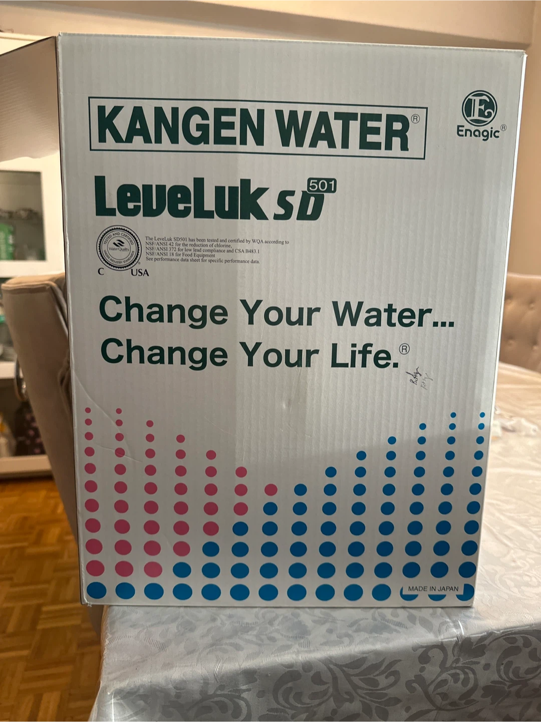 Kangen Water LeveLuk SD501 Water Ionizer - New in Box