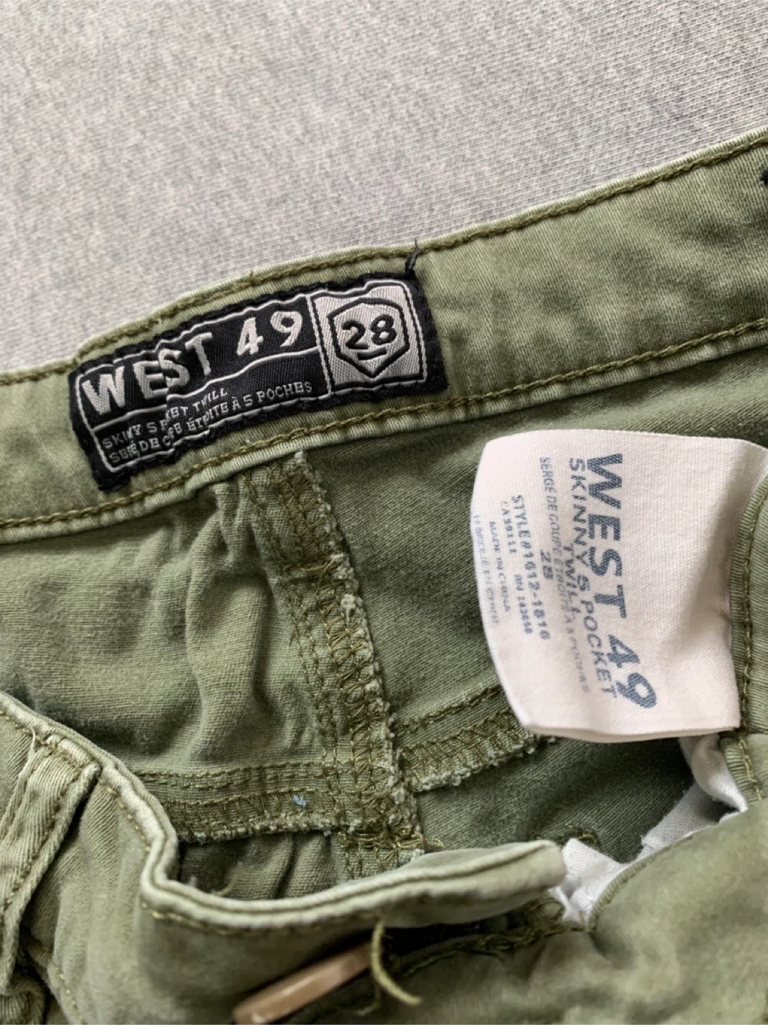 West 49 Men’s Skinny Jeans - Size 28 - photo 3
