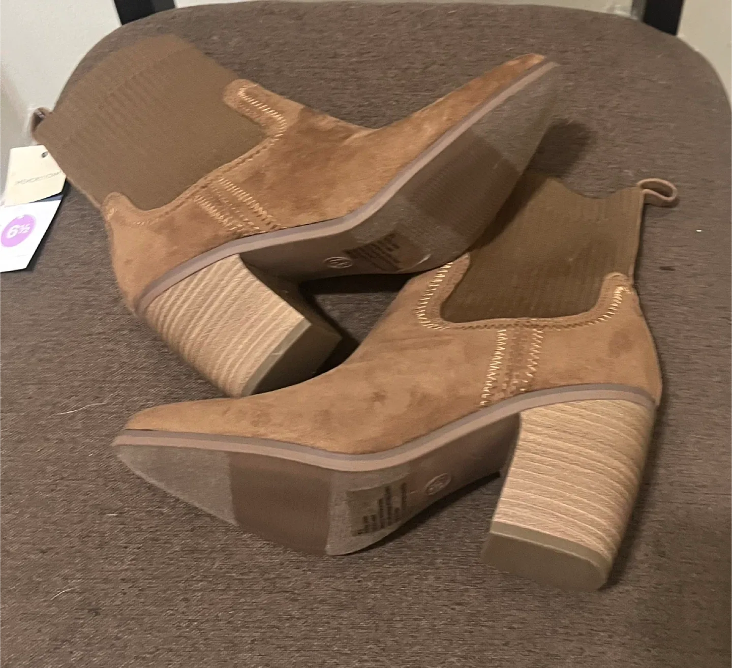 Universal Thread Women's Brown Booties Size 8 - New image indicator(3)