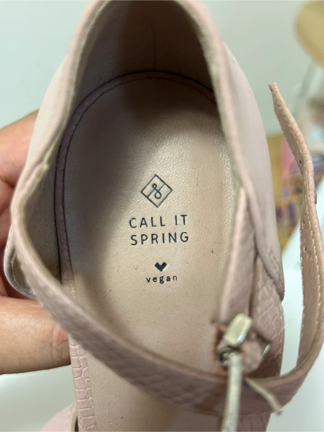 Call It Spring Pink Heels - Size 9 image indicator(4)