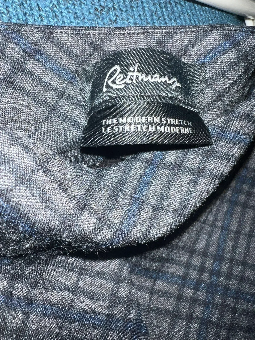 Reitmans Blue Knit Sweater Dress - Size M image indicator(6)