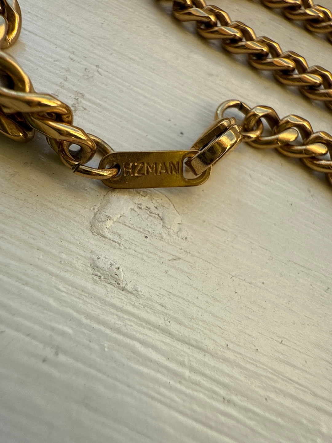 HZMAN Gold & Black Chain Necklace Set - photo 3