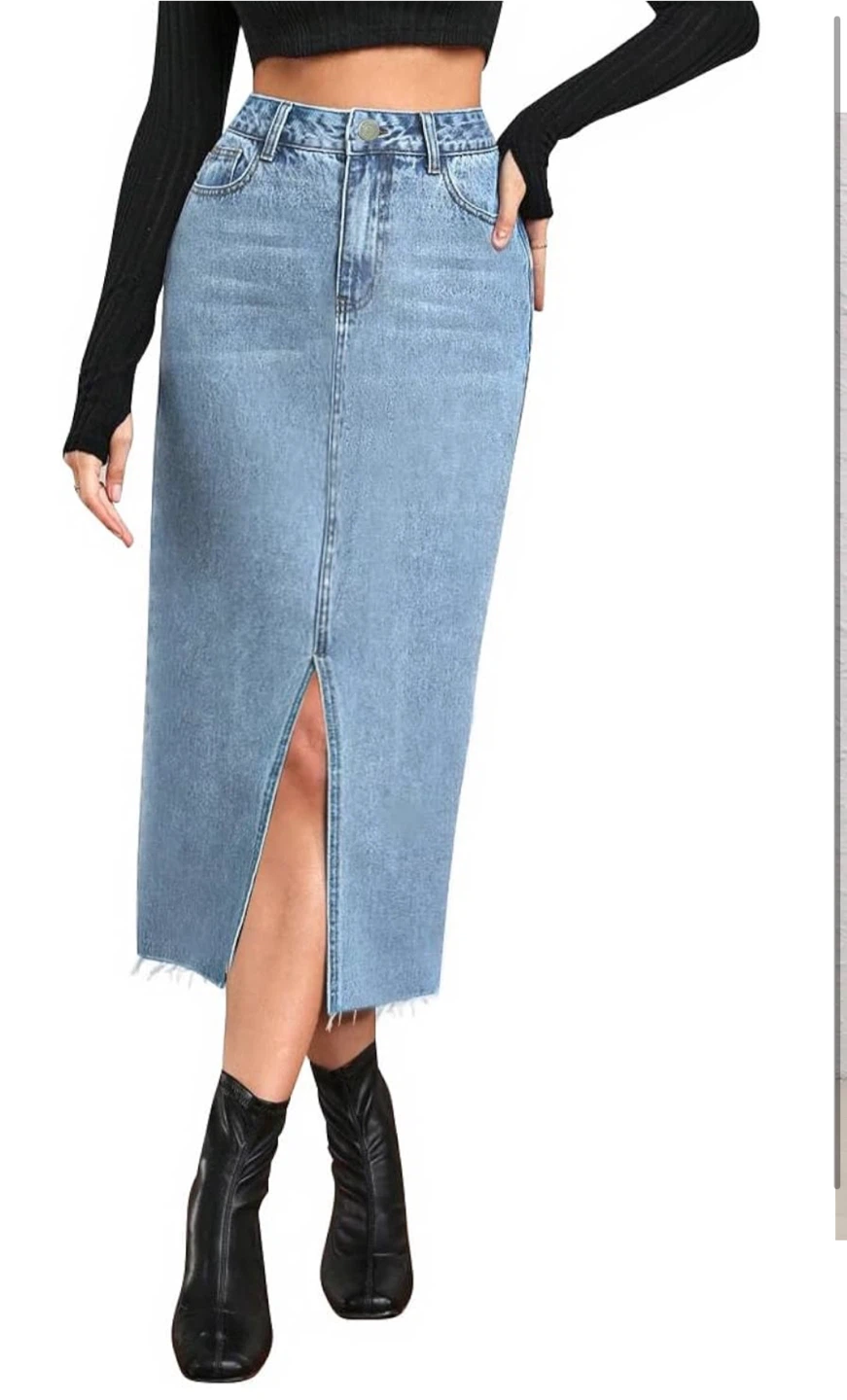 Aimgfun Denim Skirt - XL - New with Tags! - photo 2