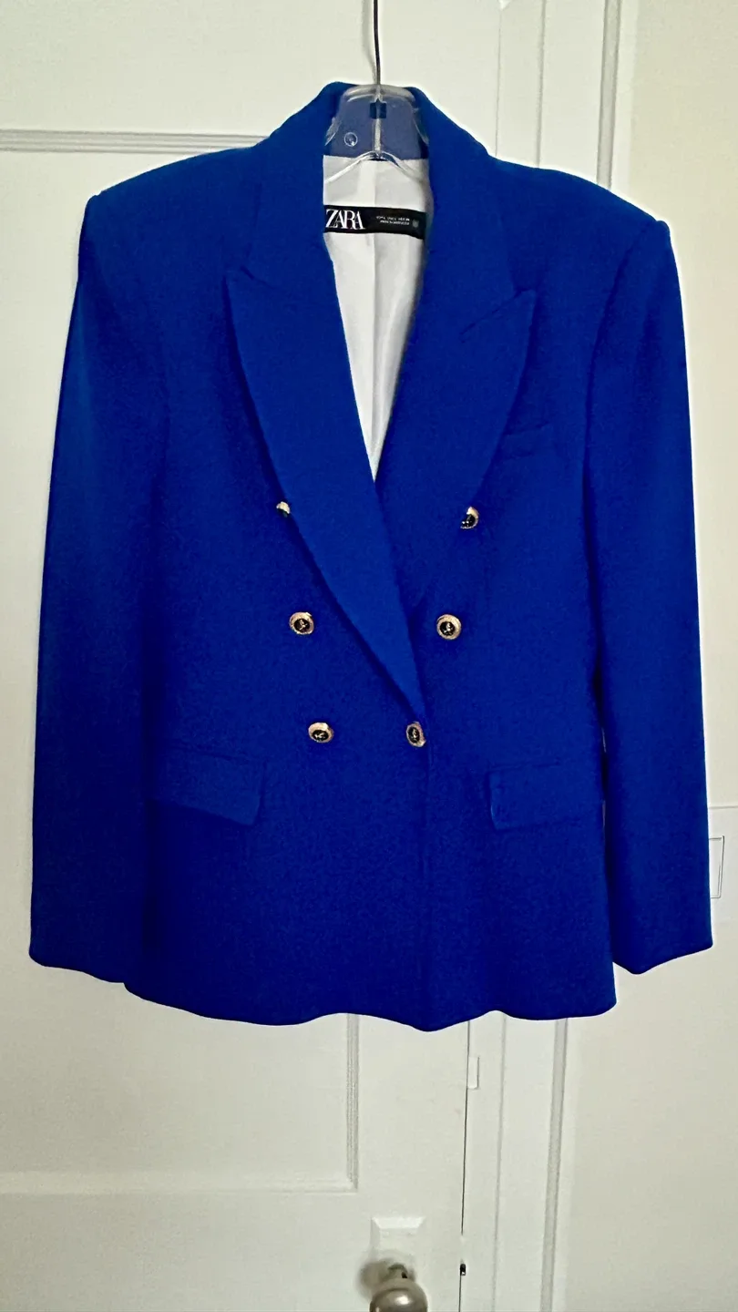 Zara Blue Blazer - Size L