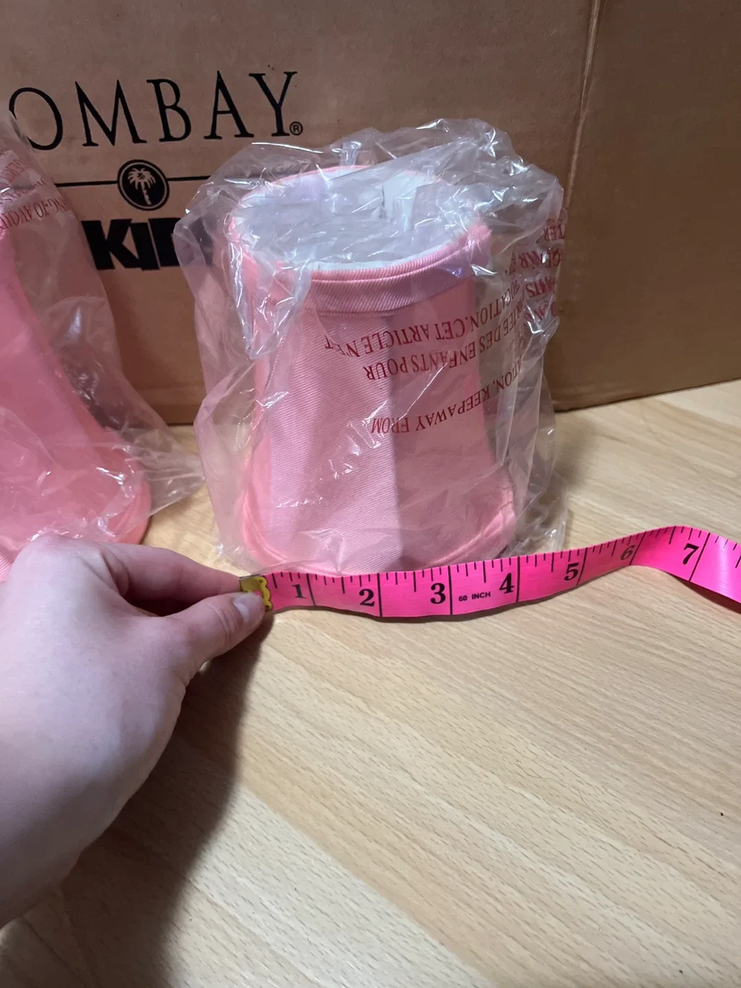 6 pack Bombay Kids Pink Lamp Shades -  New in Box image indicator(3)