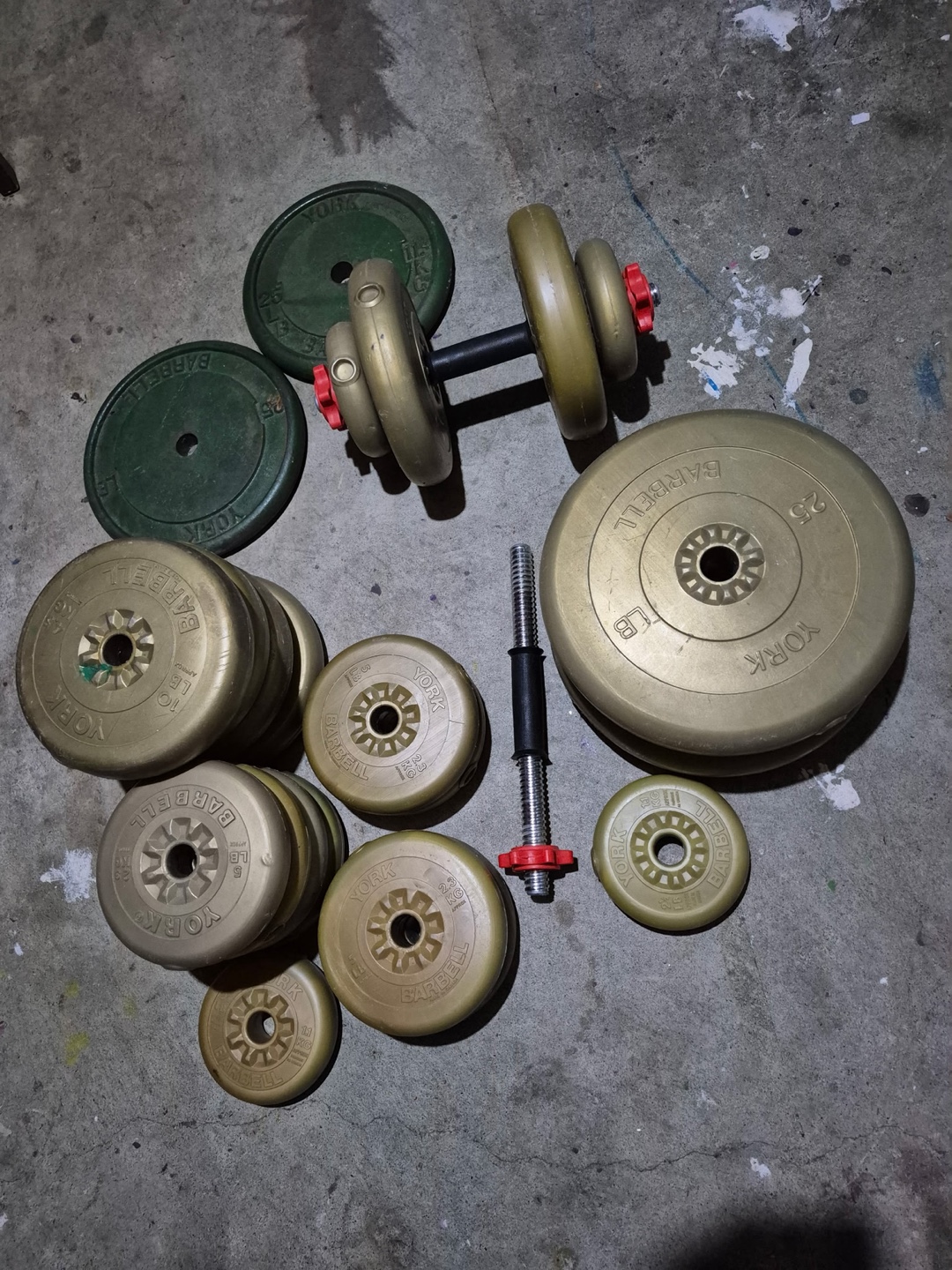 York Barbell Weight Set - photo 3