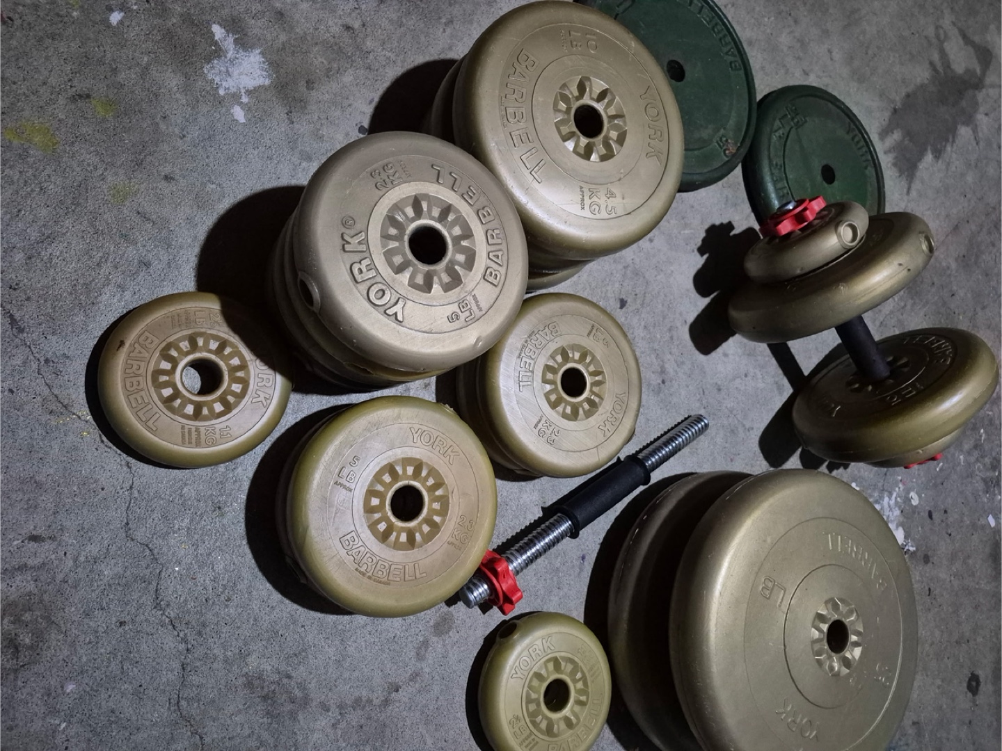 York Barbell Weight Set - photo 5