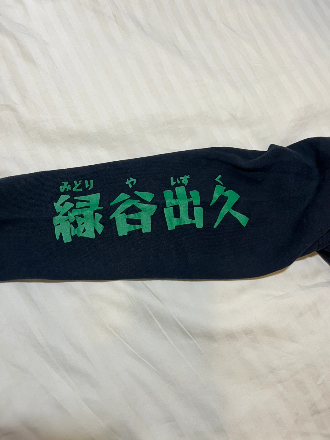 Anime Graphic Black Hoodie (My Hero Academia Midoriya Izuku) - photo 4