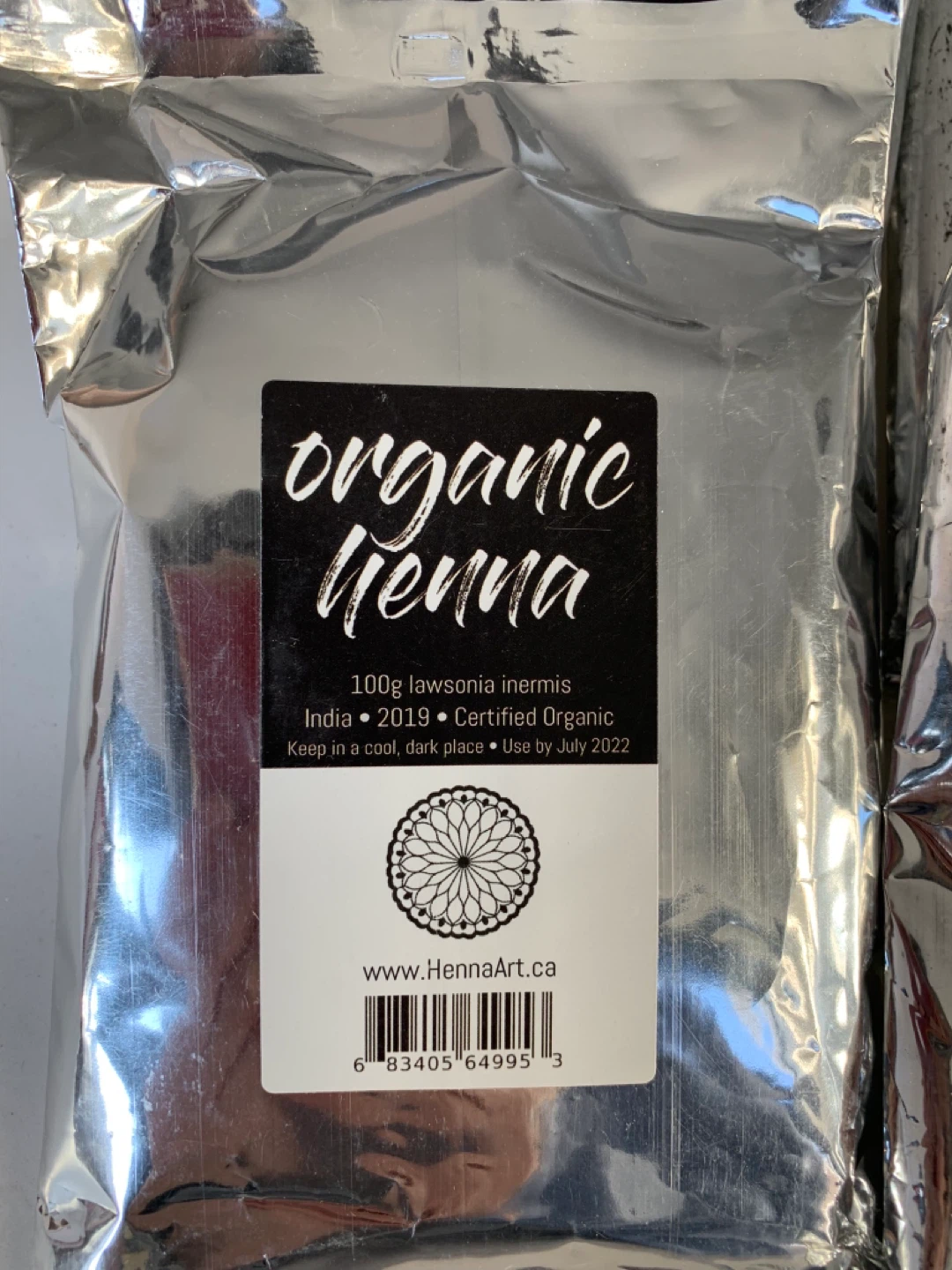 Organic Henna 100g