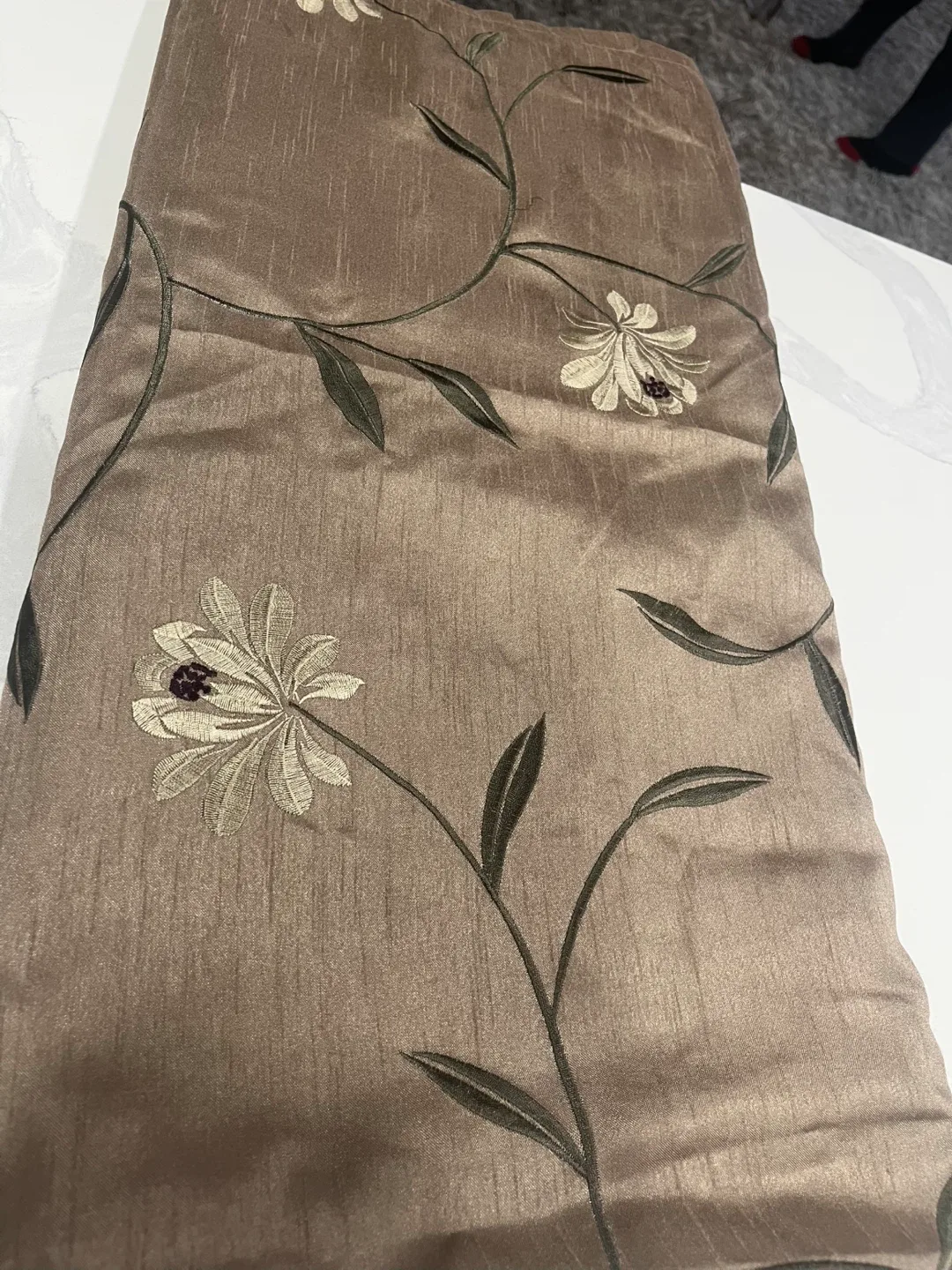 Floral Pattern Curtain Panels image indicator(2)