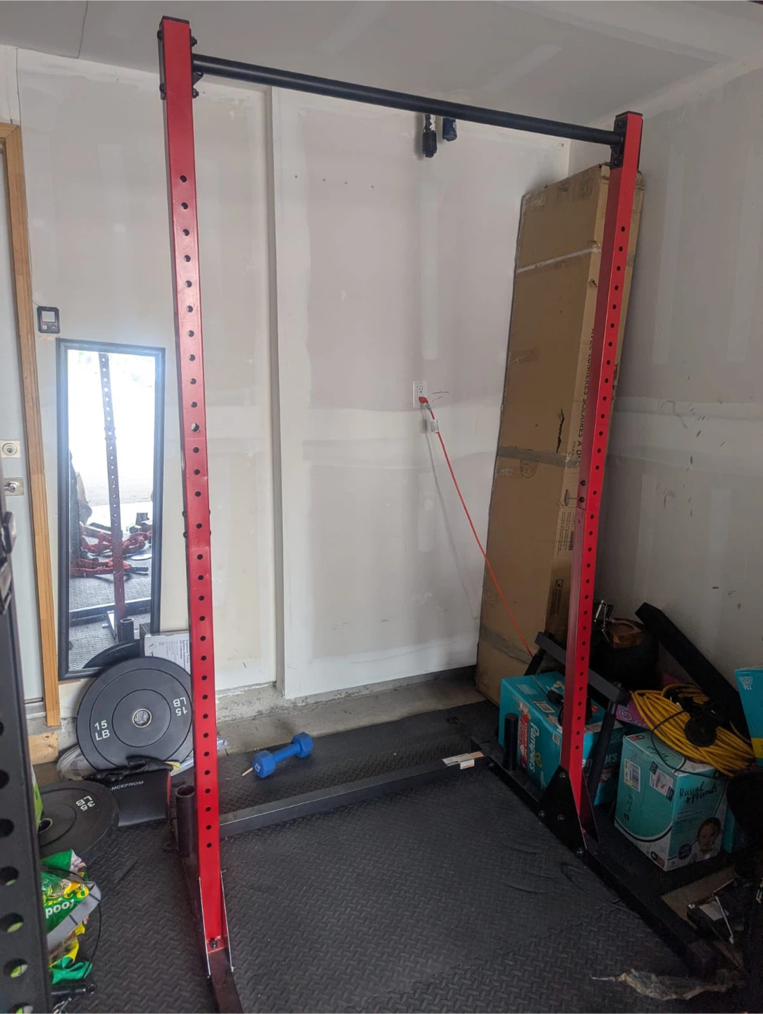 CAP Barbell Squat Rack - Red - photo 3