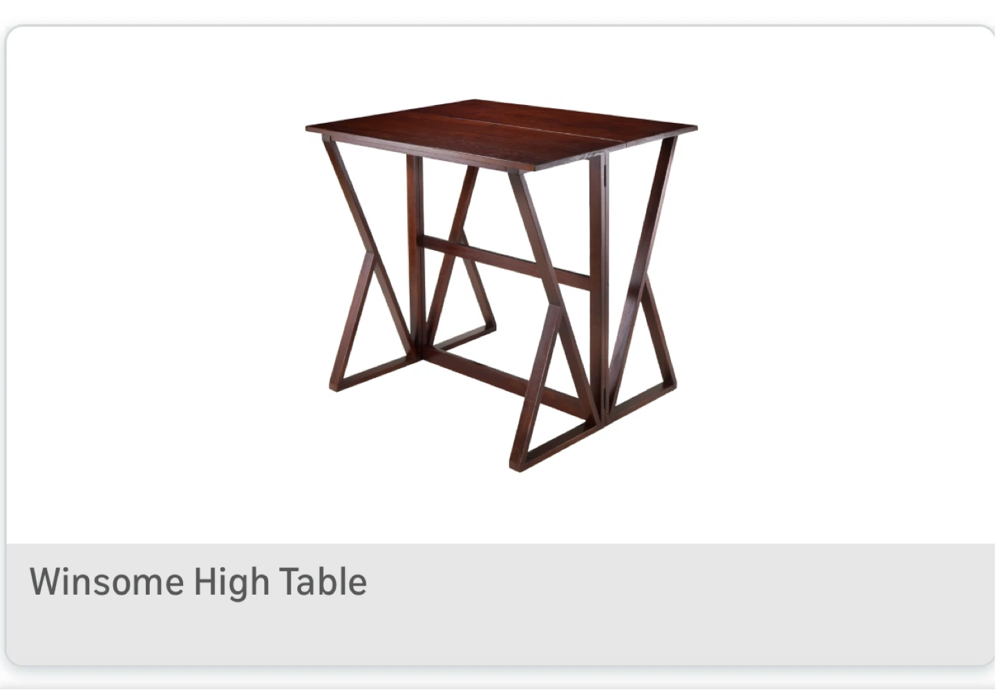 Winsome High Table