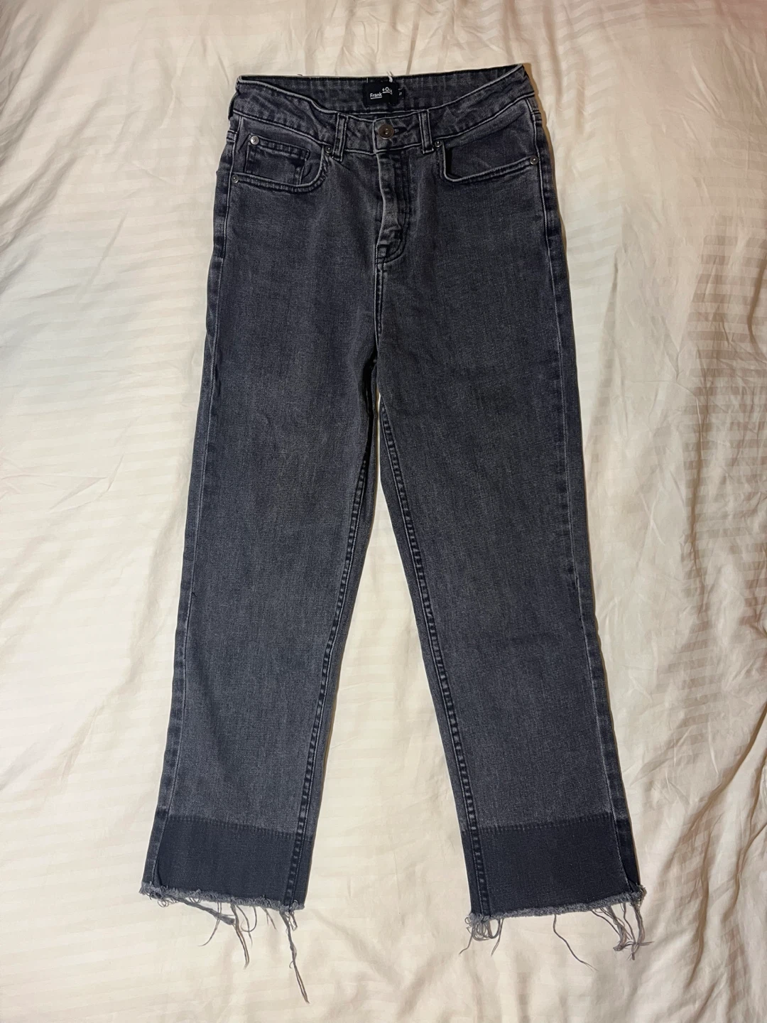 Frank & Oak Dark Gray Women Jeans