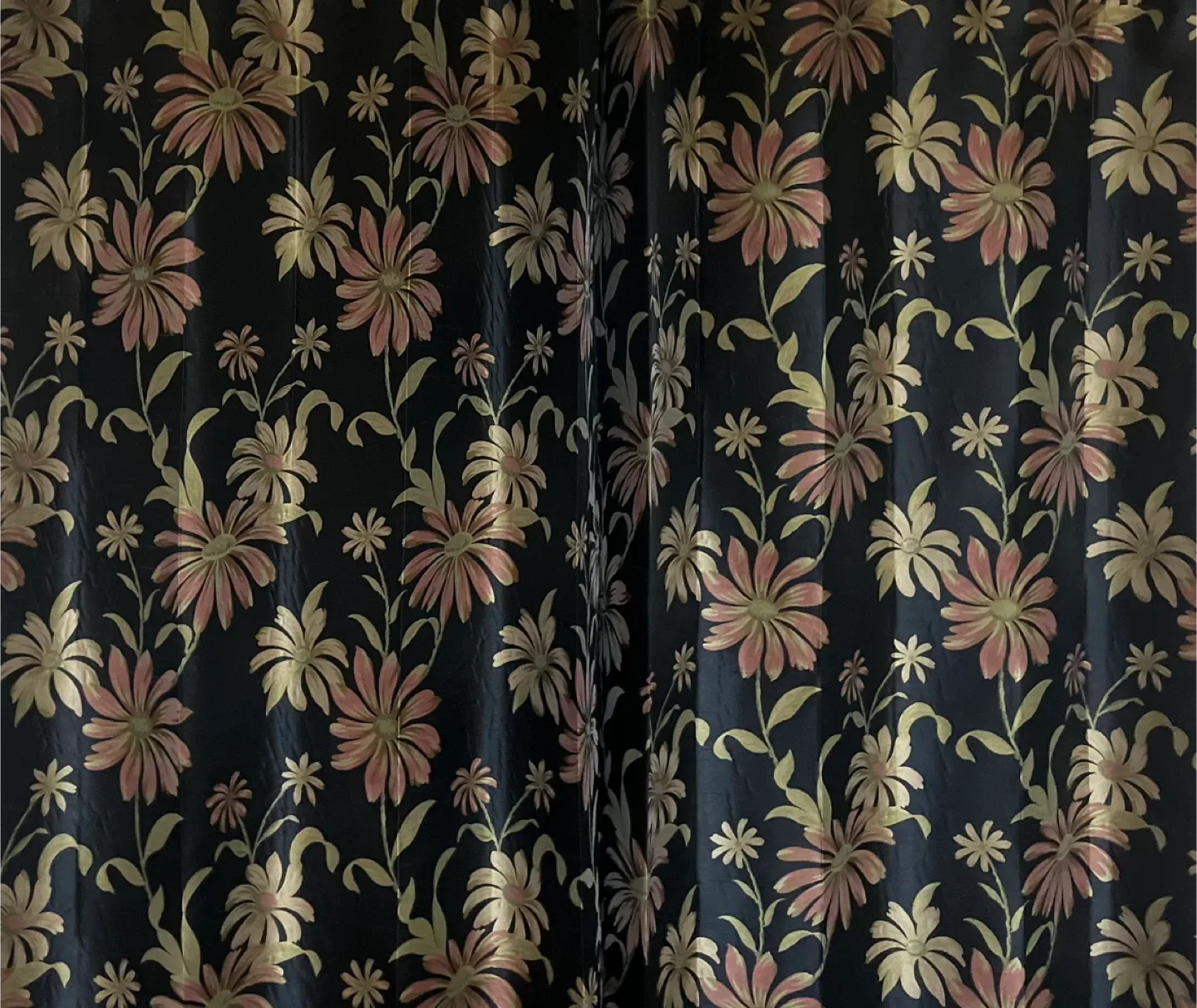 Floral Pattern Curtain Panels image indicator(9)