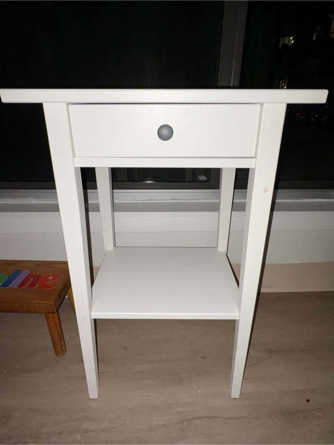 IKEA Hemnes White Stain Nightstand