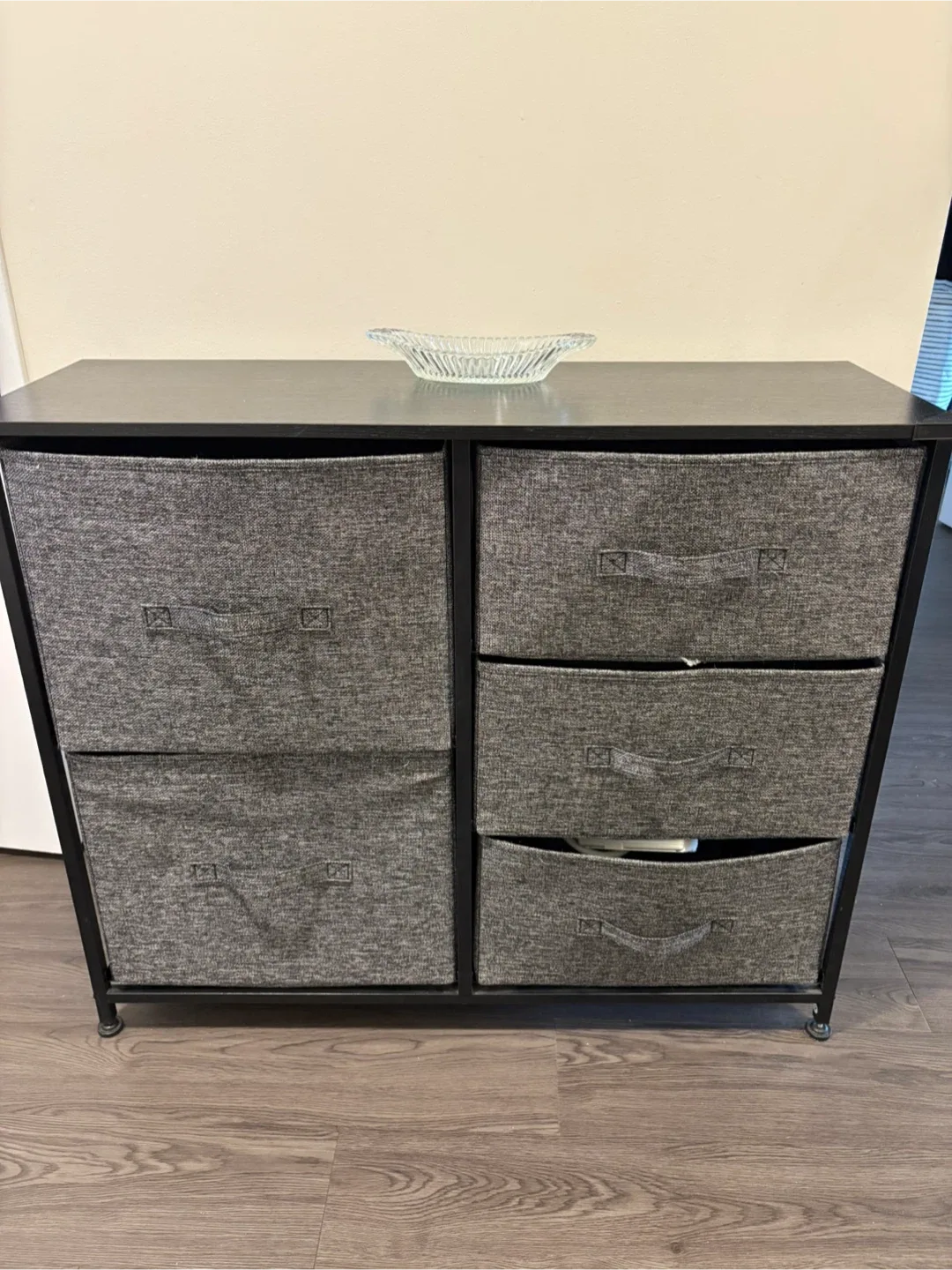 Grey Fabric Storage Dresser image indicator(2)