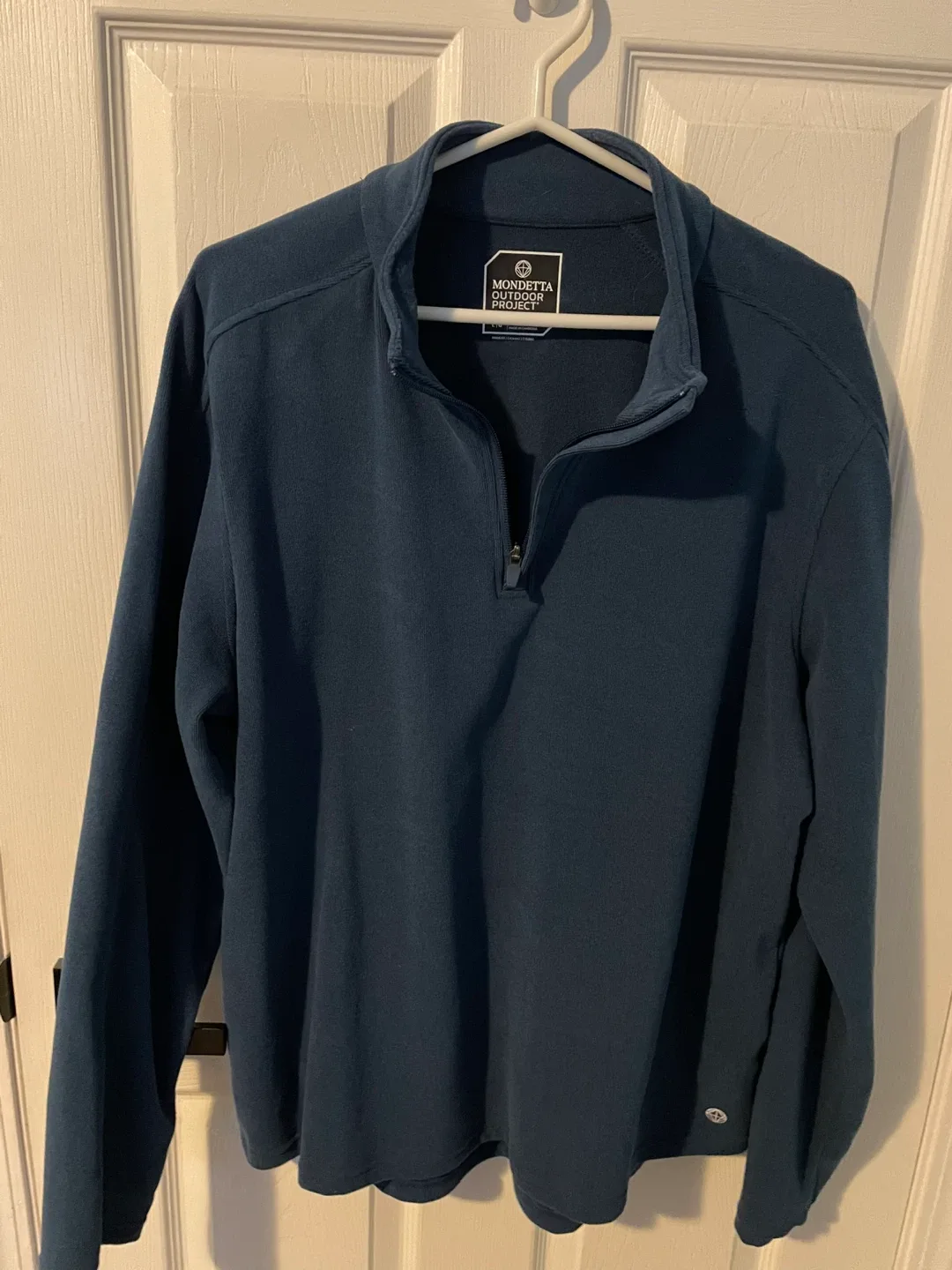 Mondetta Outdoor Project 1/4 Zip Pullover - Large