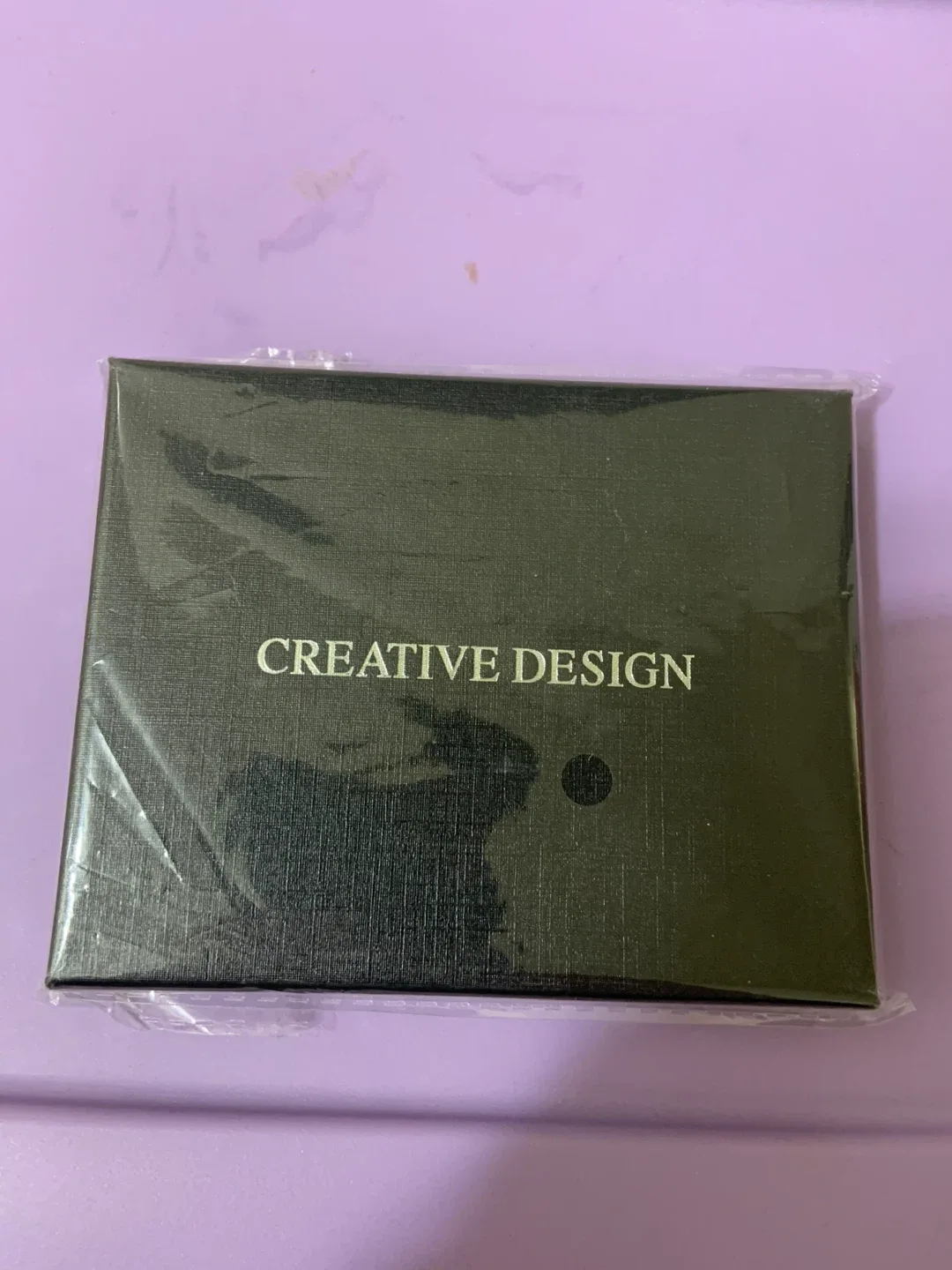 Black Leather Slim Bifold Wallet RFID protection - New image indicator(5)