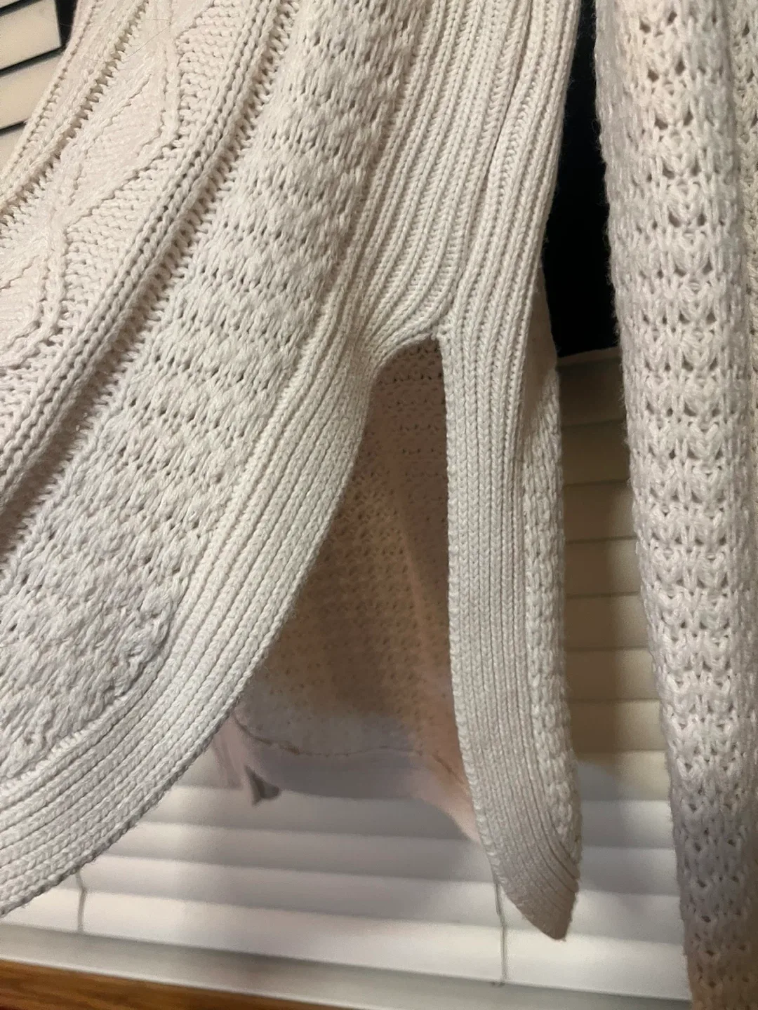 Ardene Cream Knit Sweater - Size XL image indicator(2)