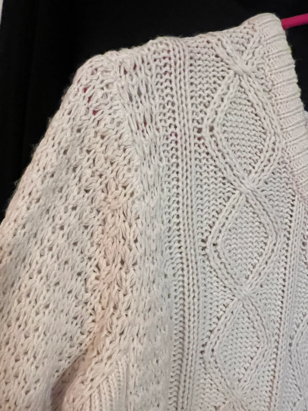 Ardene Cream Knit Sweater - Size XL - photo 4