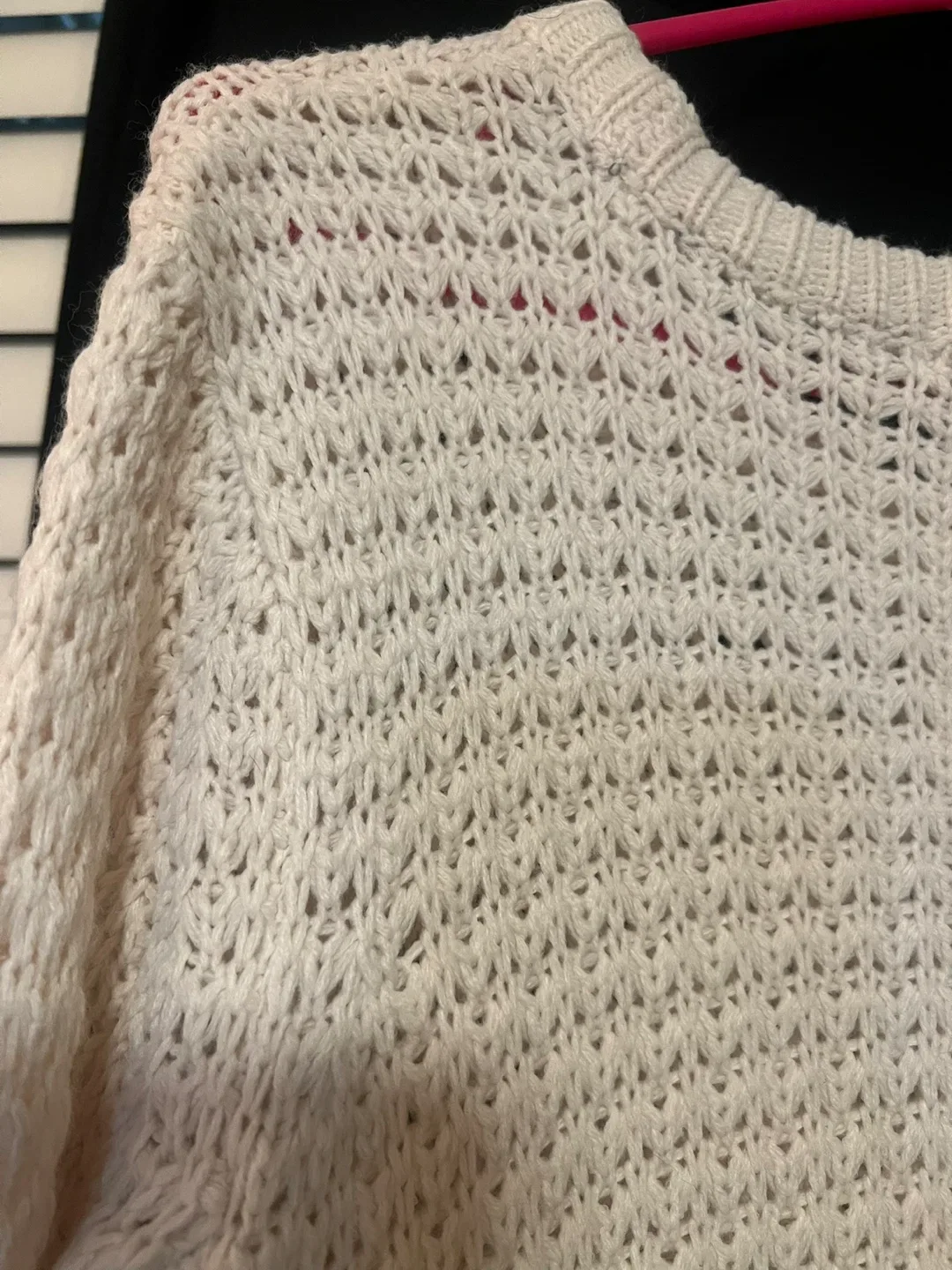 Ardene Cream Knit Sweater - Size XL image indicator(3)