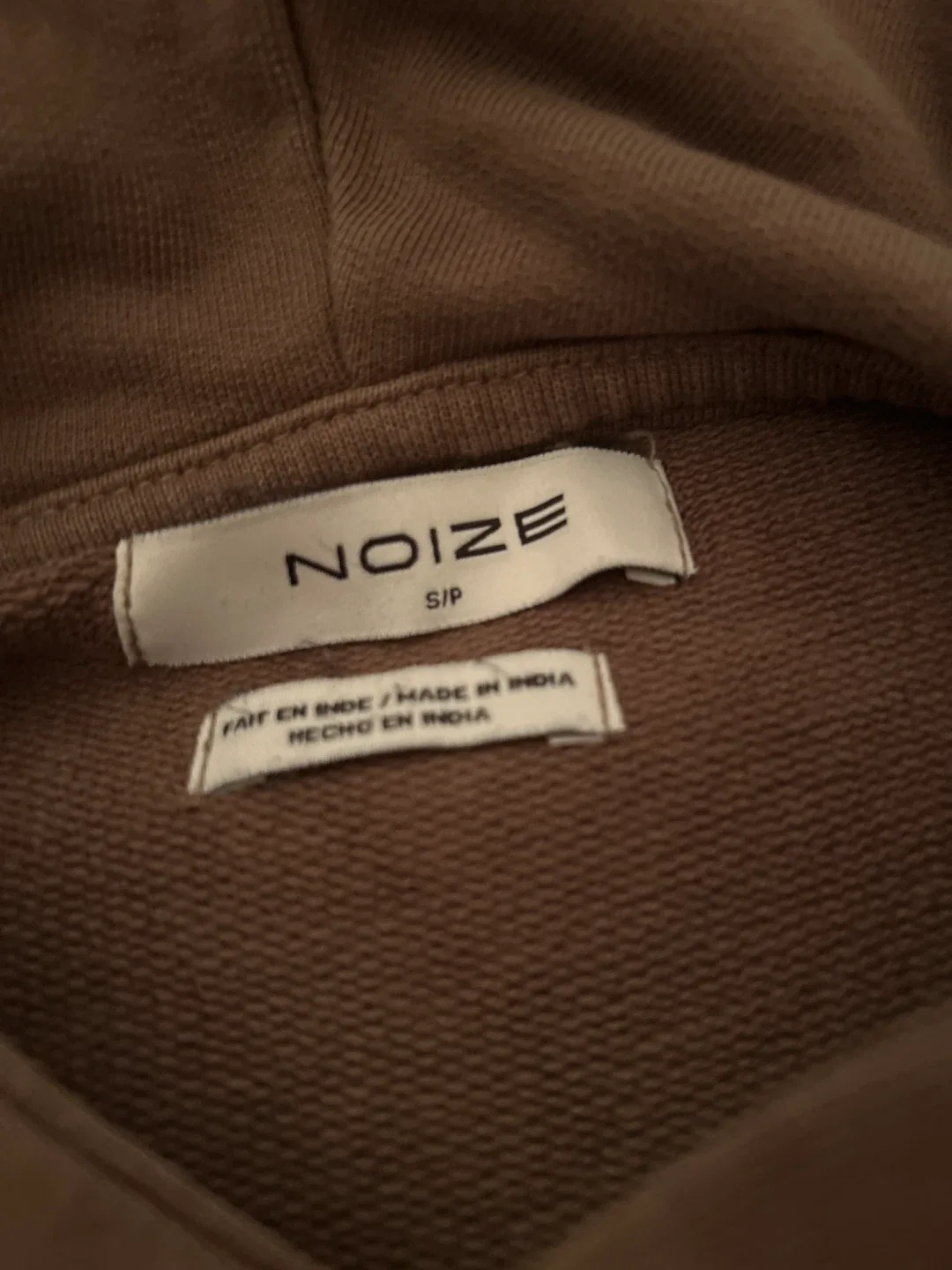 Noize Brown Hoodie Size S image indicator(2)
