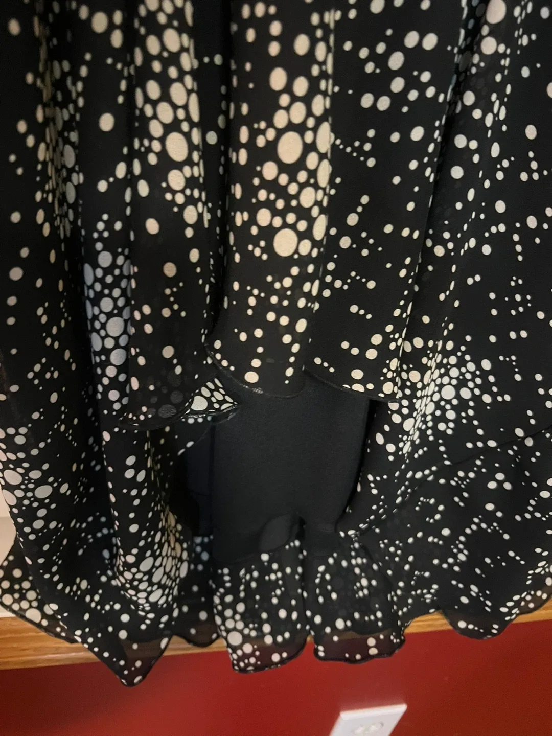 Black & White Polka Dot Dress image indicator(5)