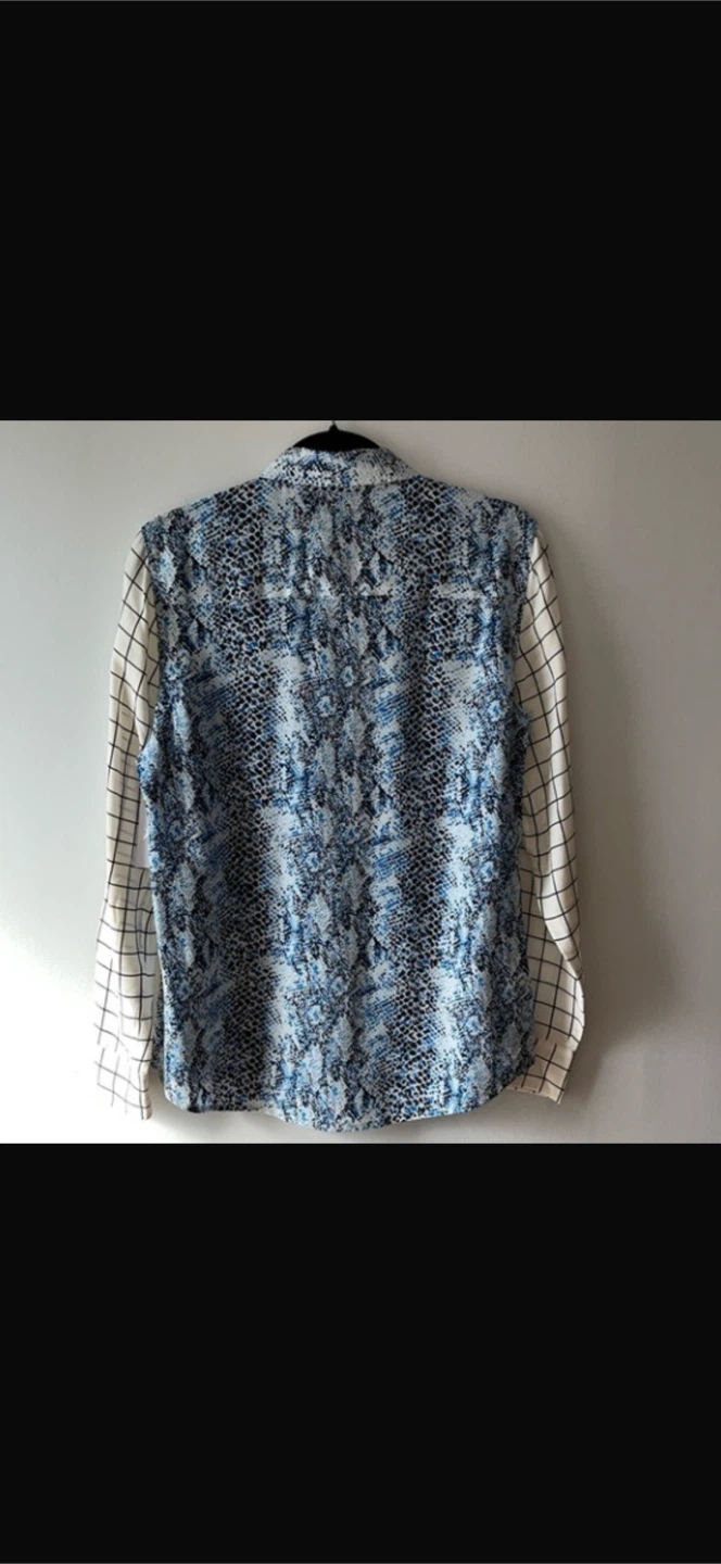 Equipment Femme 100% Silk "Brett" Blouse Size Medium *BNWT* - photo 2