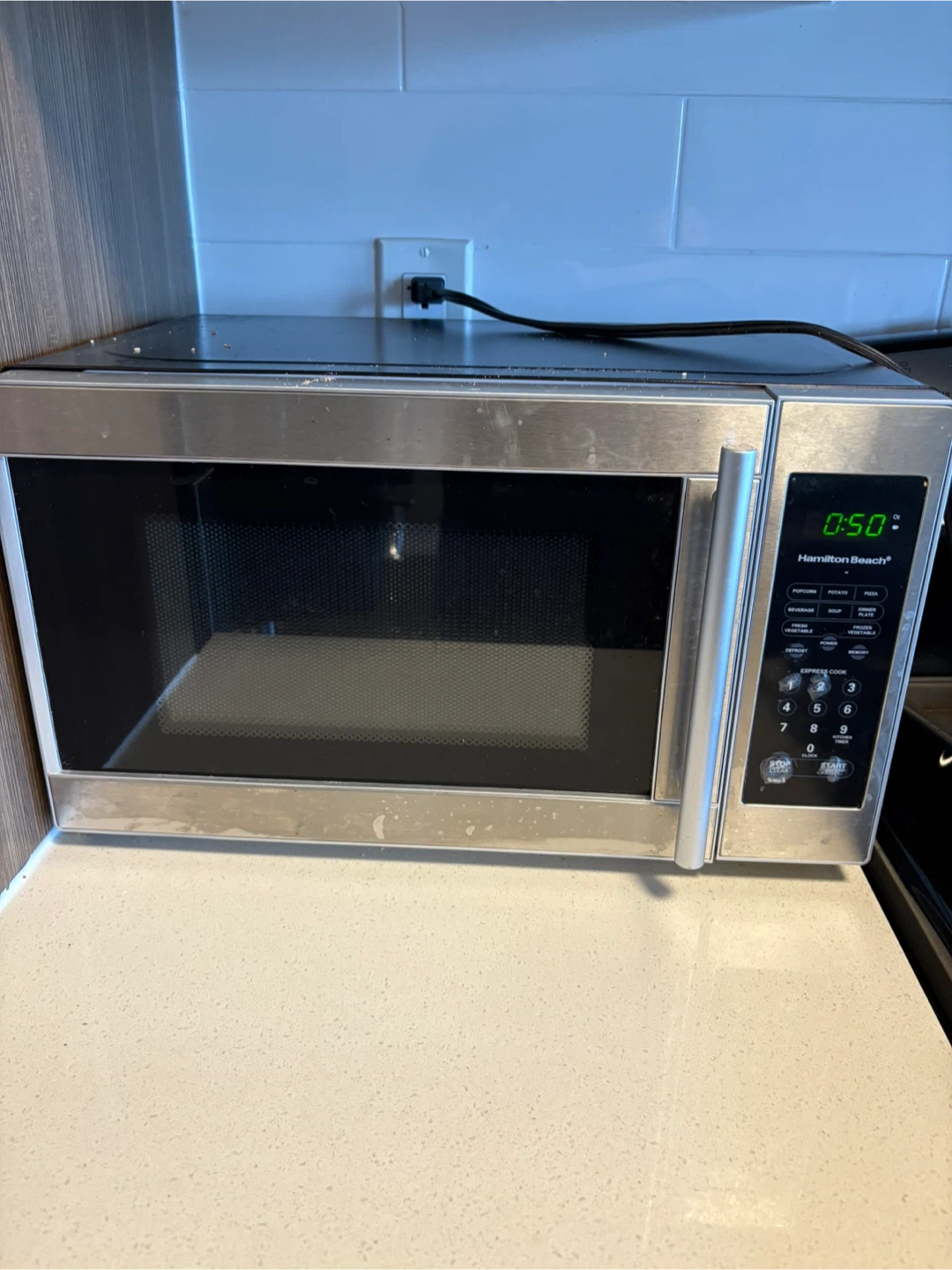 Hamilton Beach Microwave - Stainless Steel