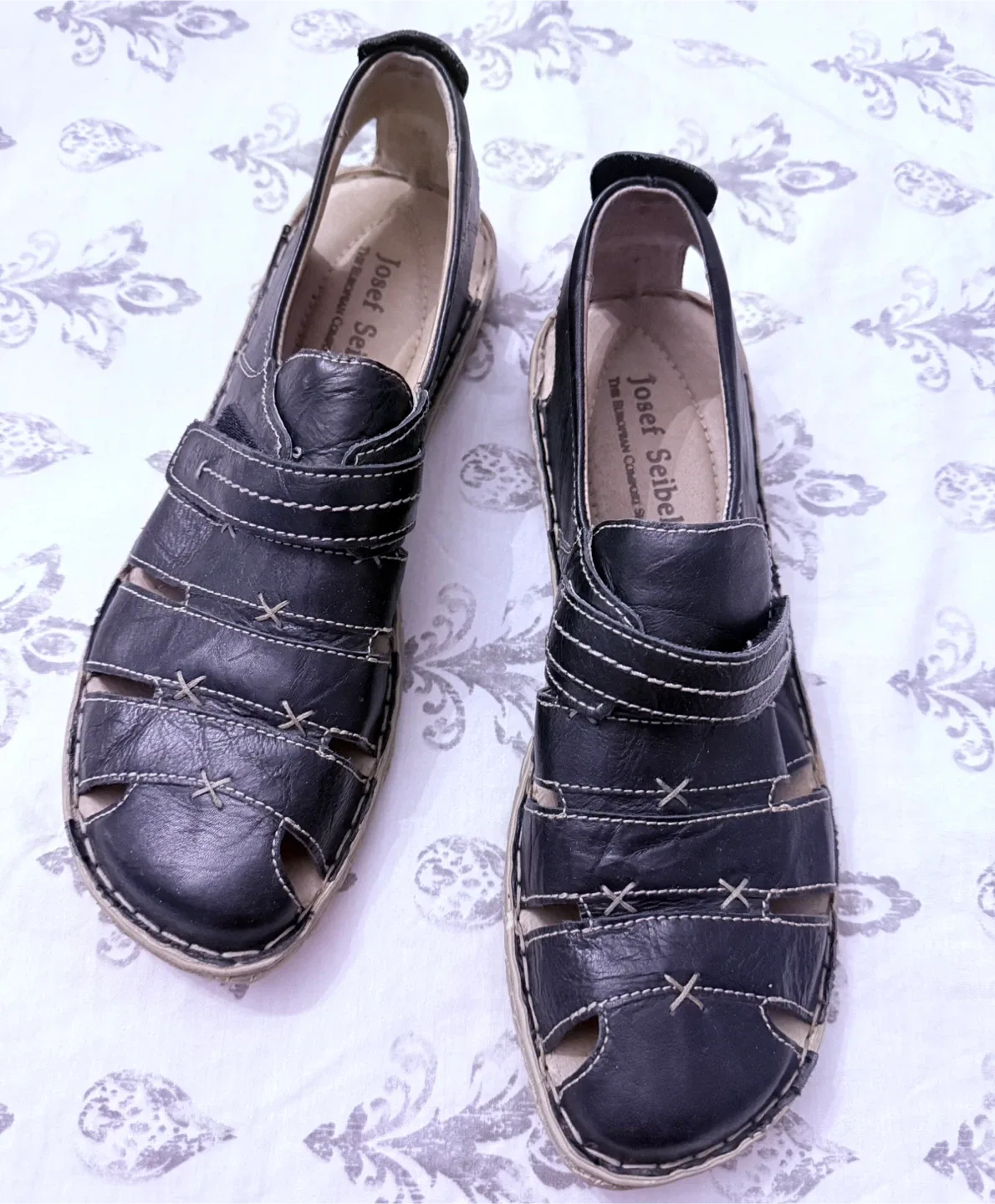 Josef Seibel Leather Sandals image indicator(2)