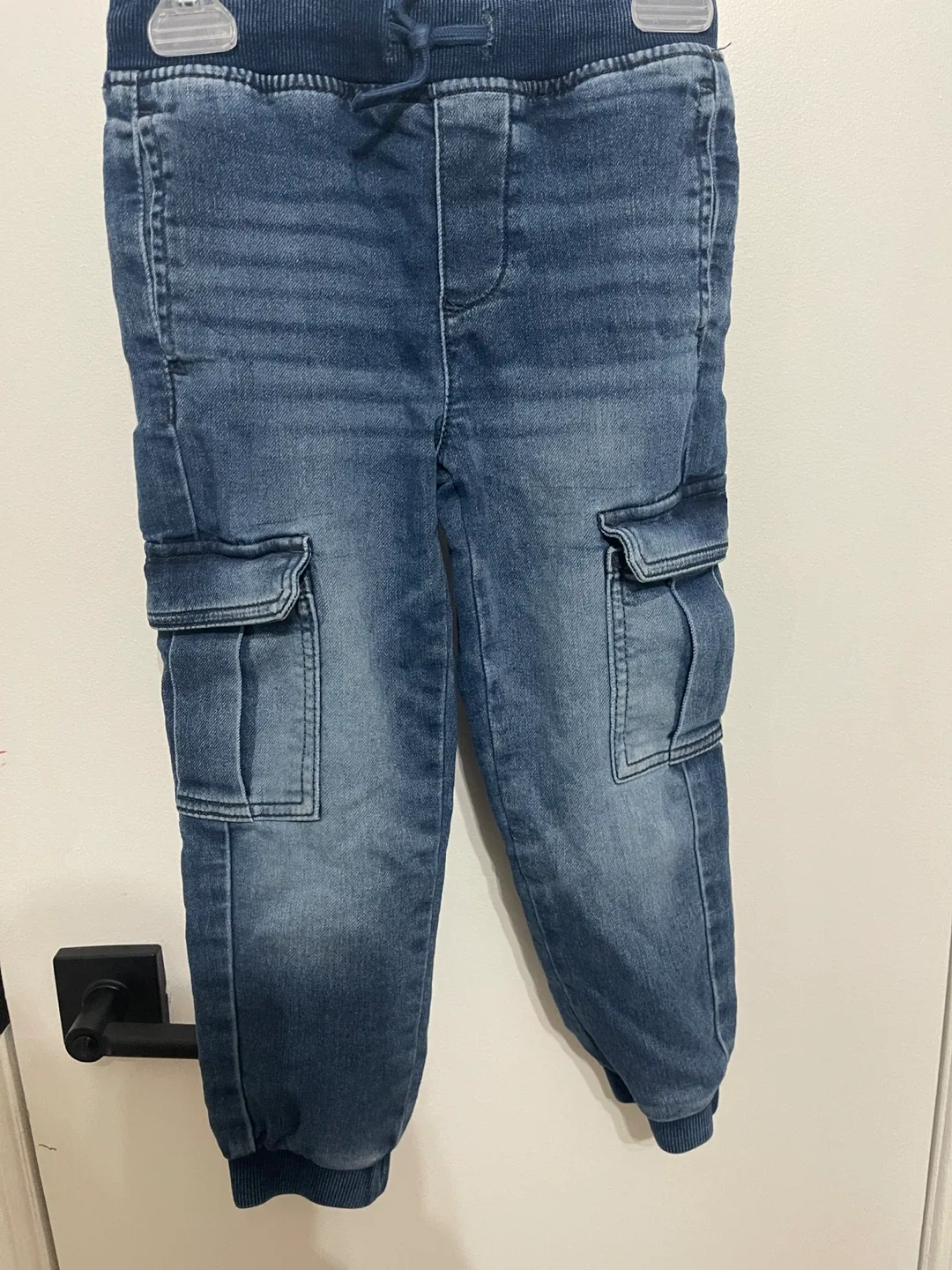 Boys 4T  soft cargo jeans H&M thumbnail