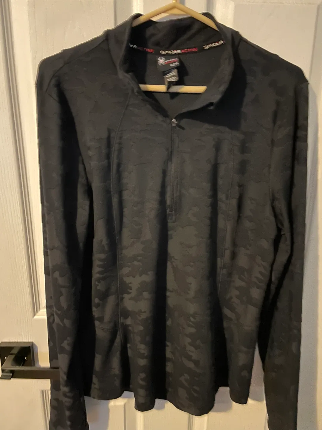 Spyder Active XL/TG Black Pullover