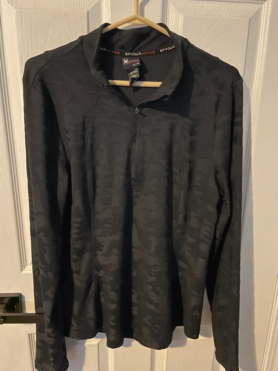 Spyder Active XL/TG Black Pullover image indicator(2)
