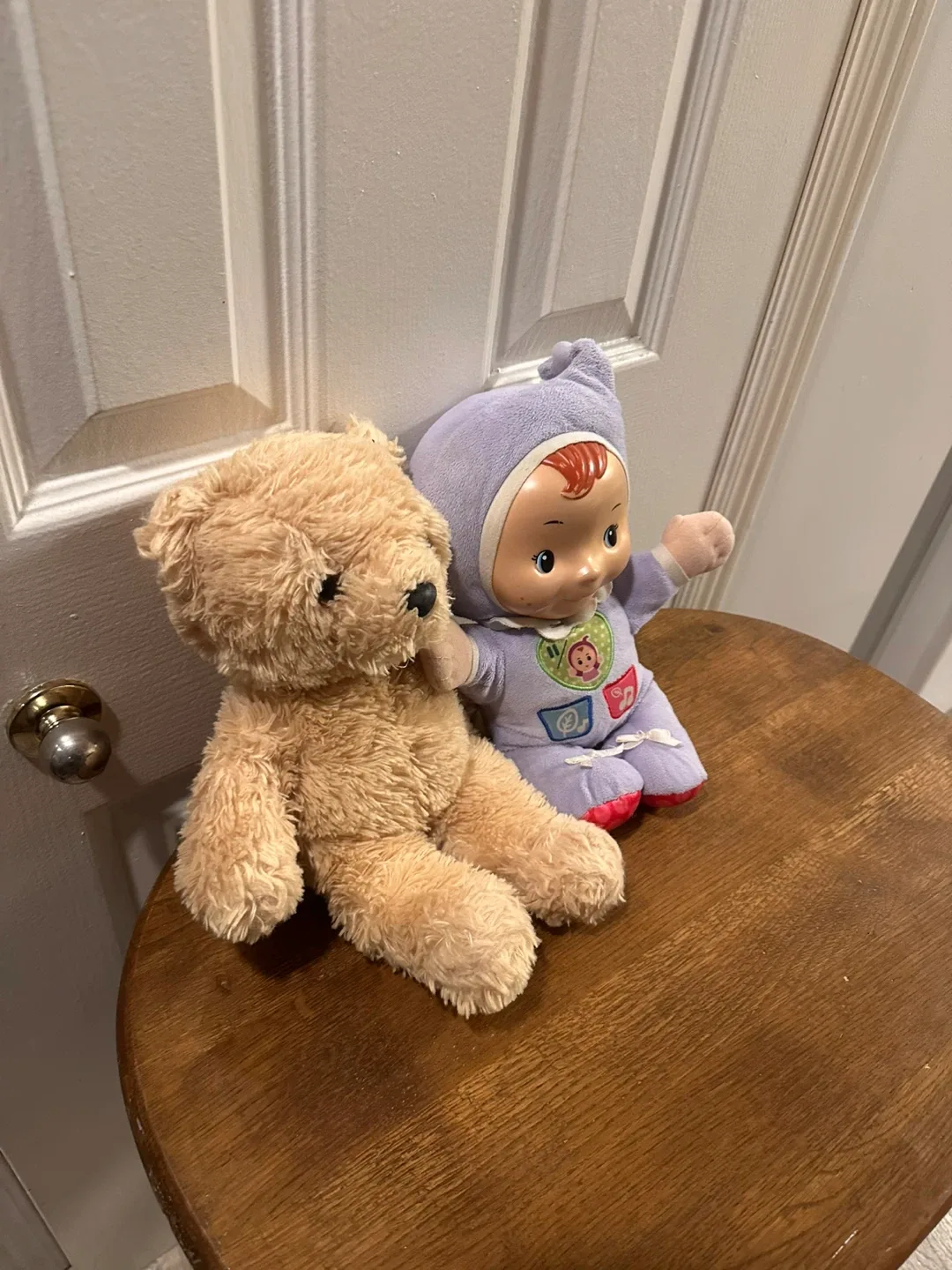 Fisher-Price Glo Worm & Teddy Bear Plush Toys image indicator(3)