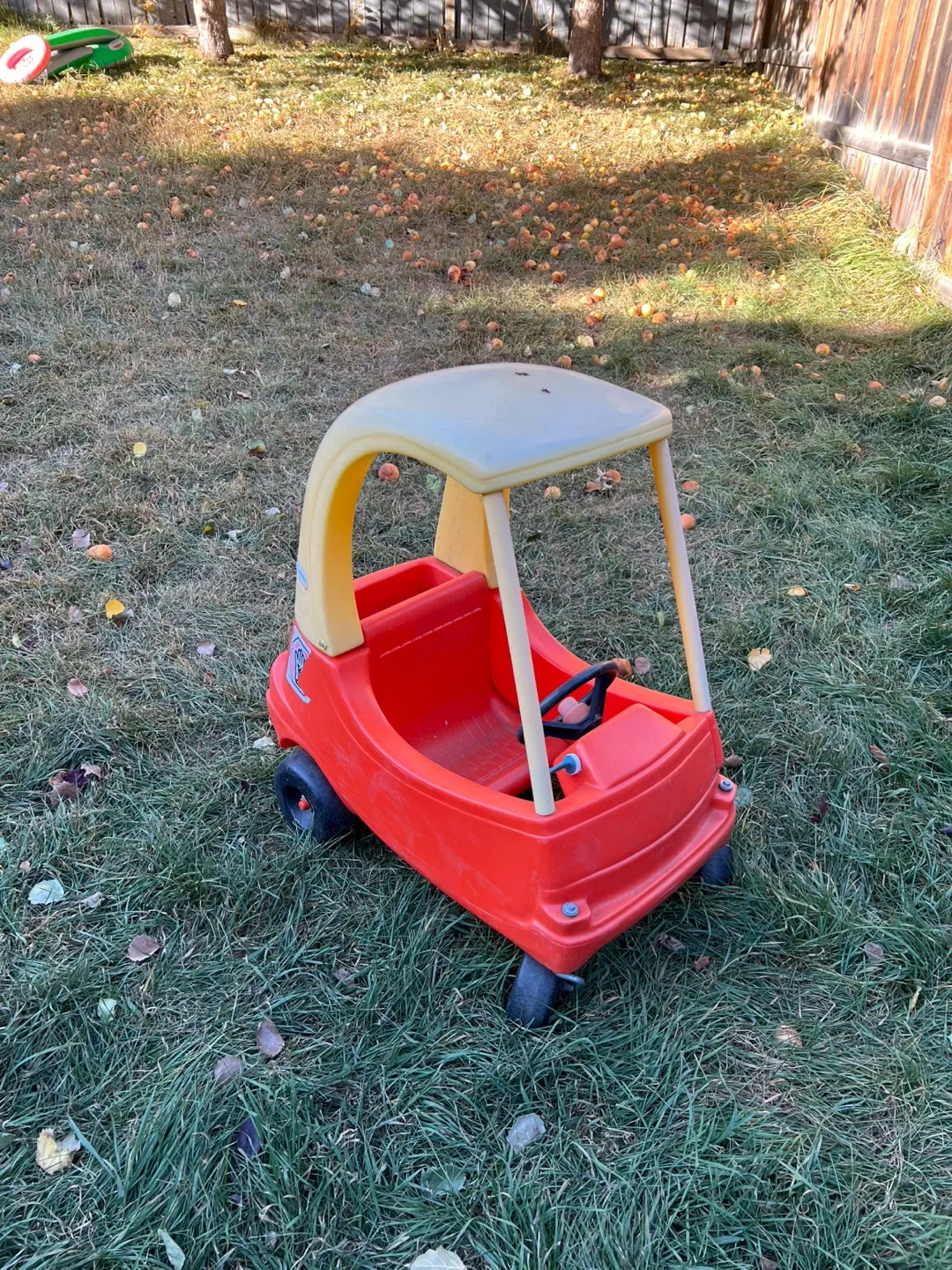 Little Tikes Basketball Hoop & Cozy Coupe Car thumbnail