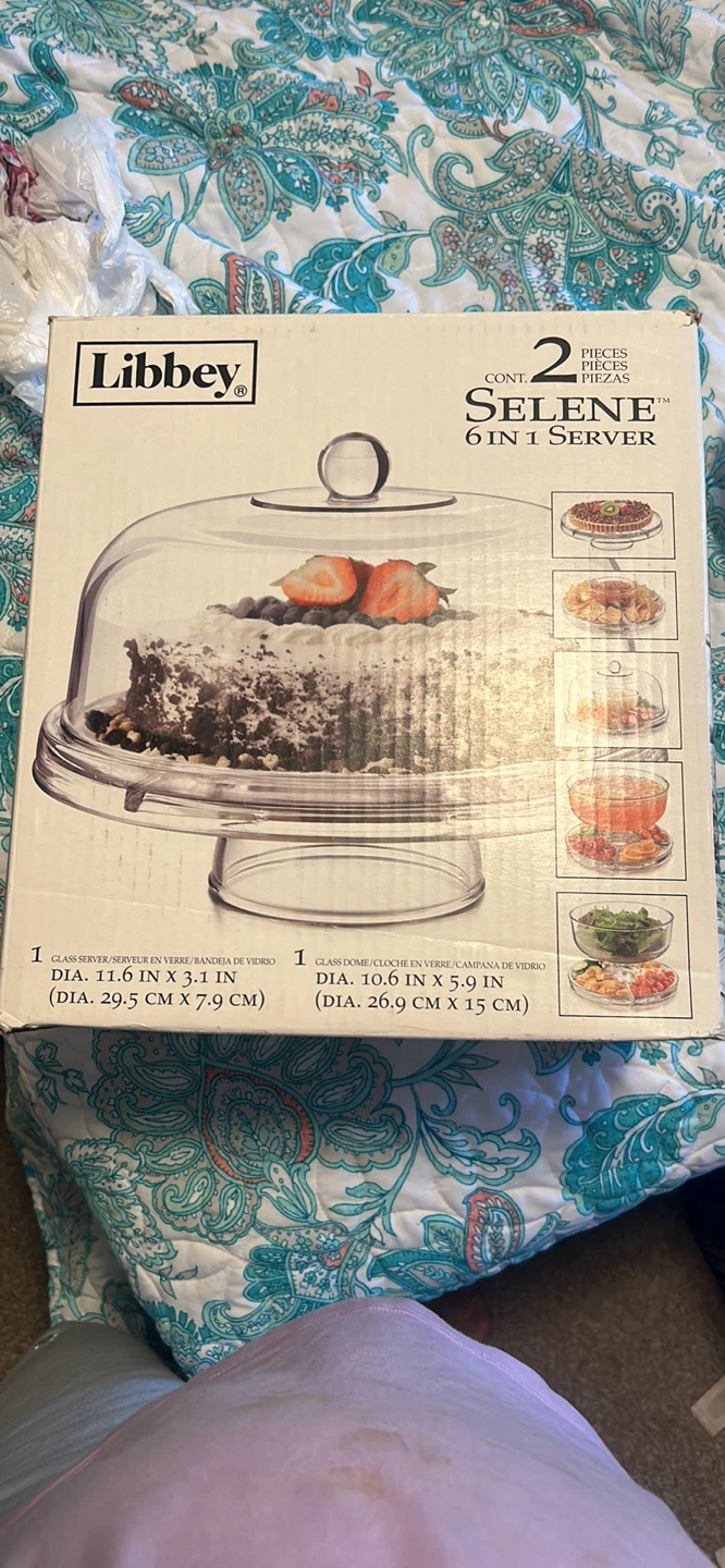 Libbey Selene 6-in-1 Server - New in Box!