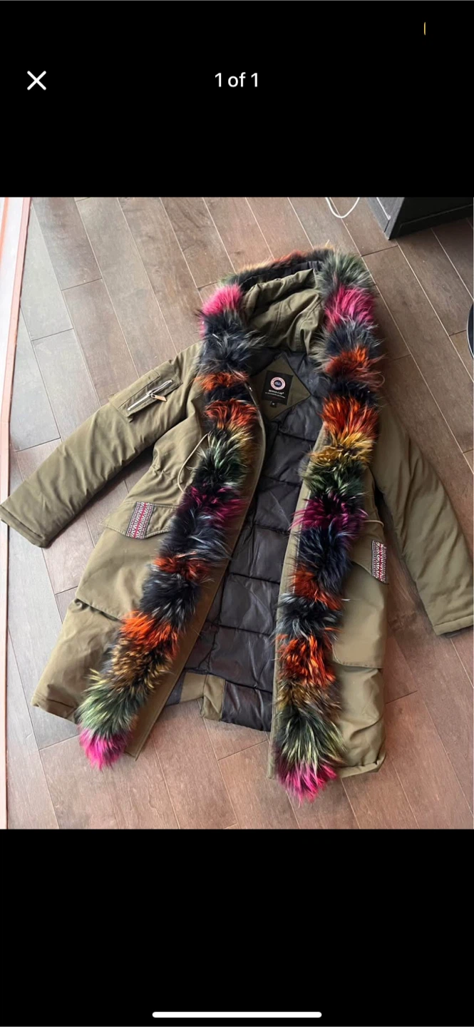 Winter Parka - Olive Green