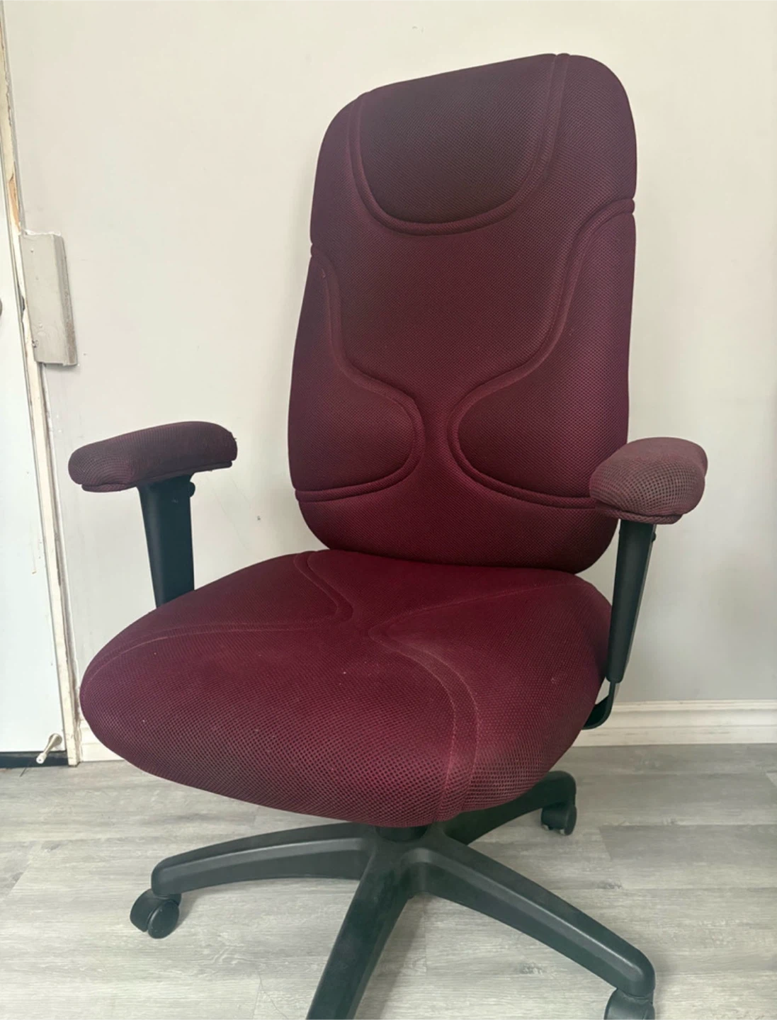 Burgundy Office Chair
