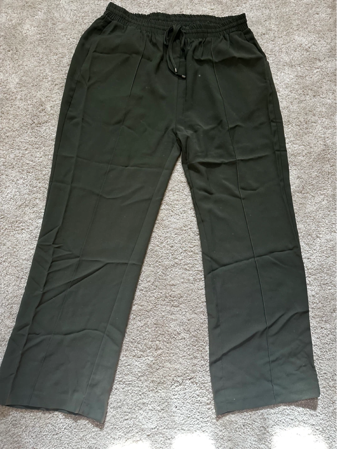 Primark Olive Green Drawstring Pants