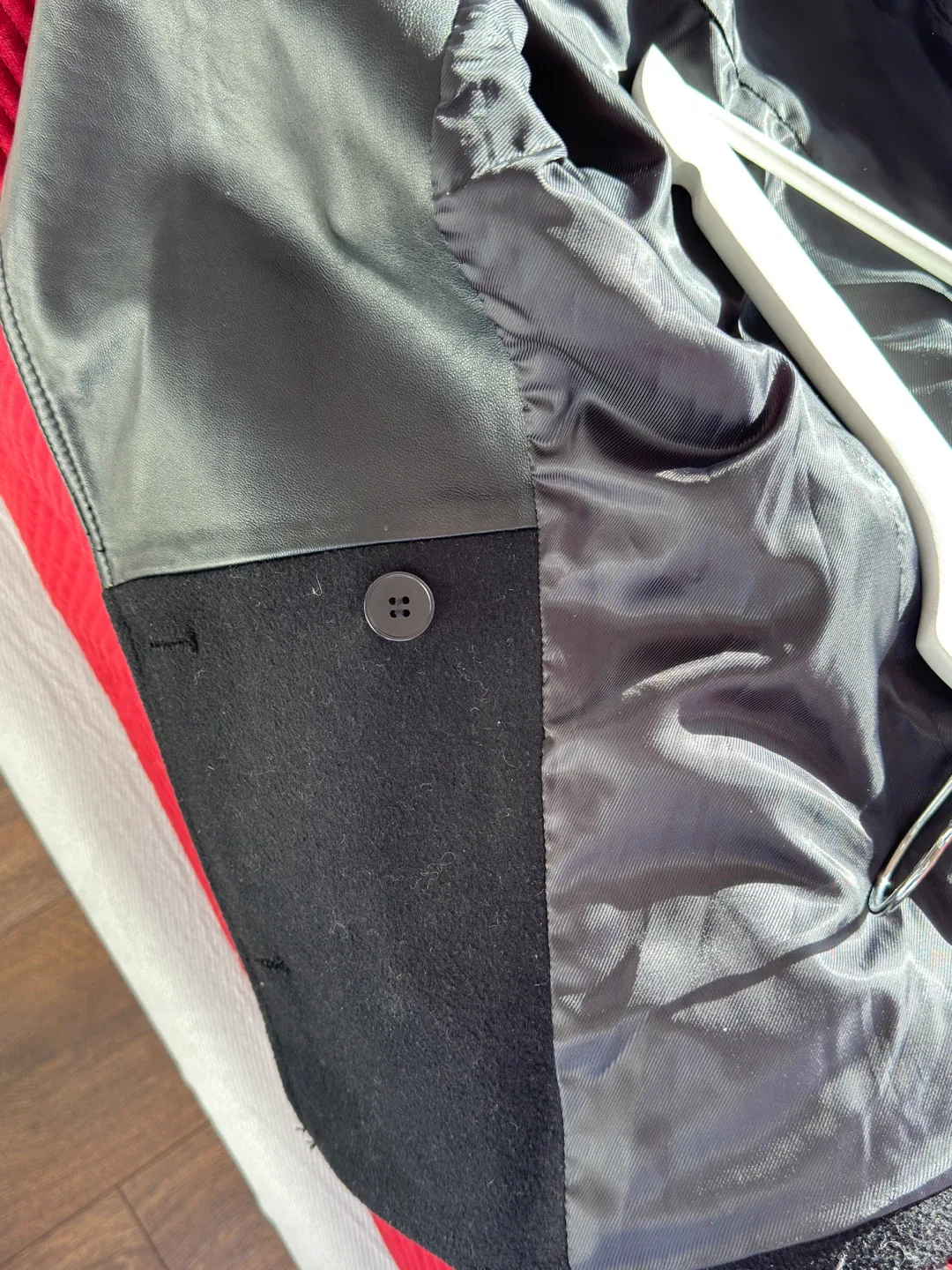 Balmain Paris Black Wool Blend Jacket image indicator(5)