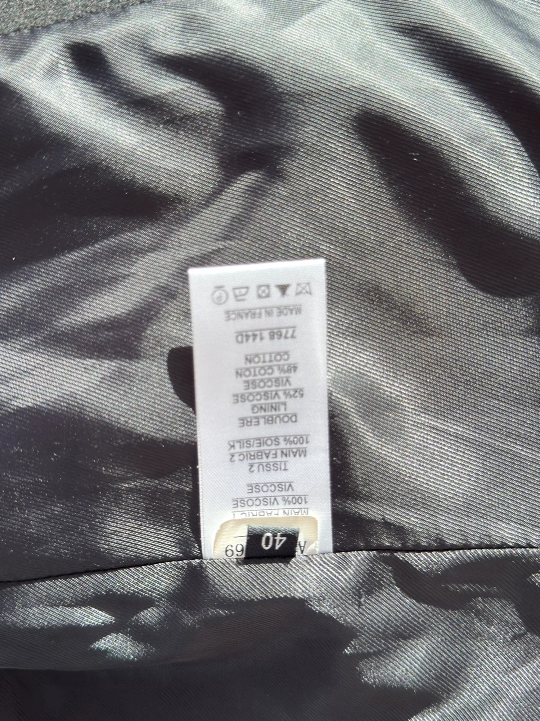 Balmain Paris Black Wool Blend Jacket image indicator(7)