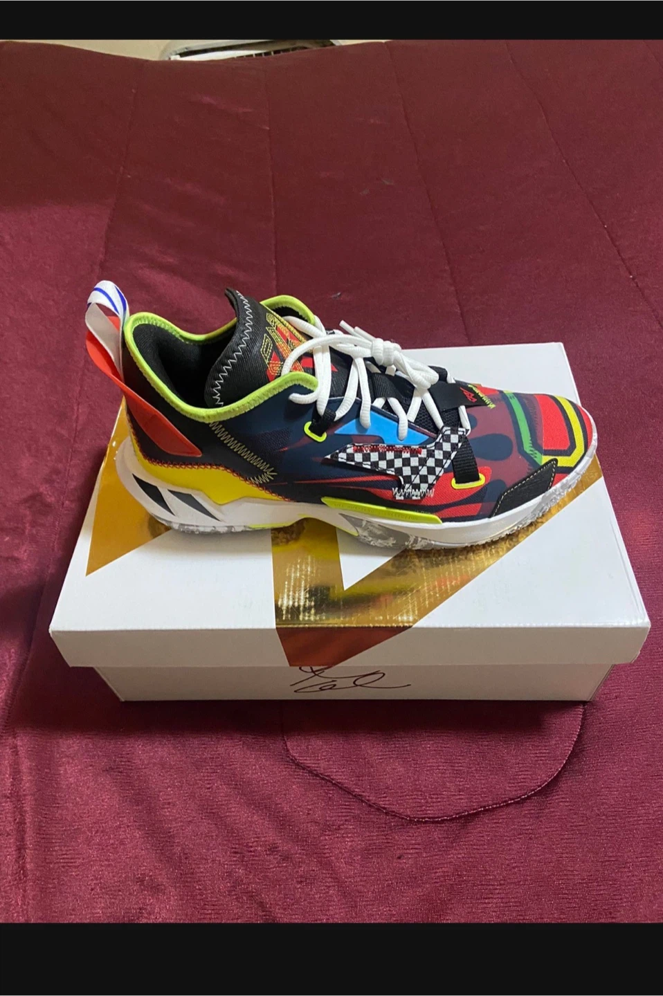 Jordan Why Not Zero 4 PF Multicolor, with box