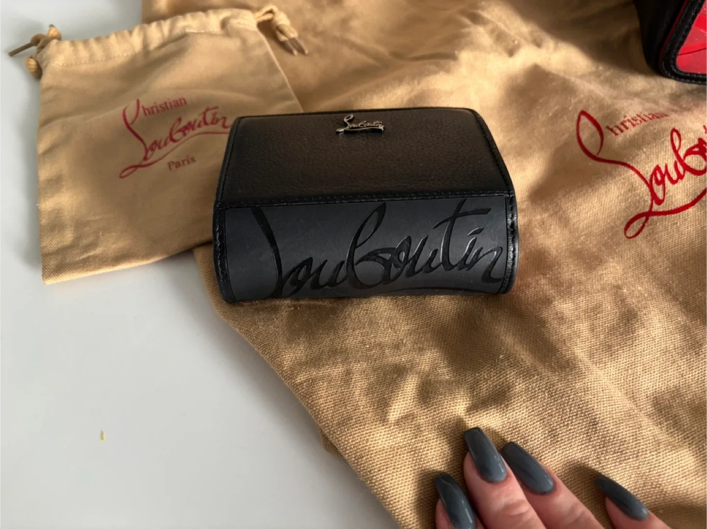 Christian Louboutin Paloma Mini Leather Wallet image indicator(2)