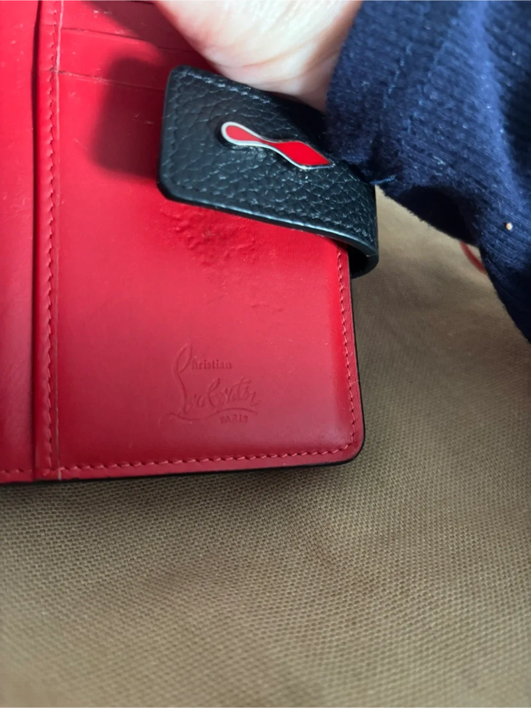 Christian Louboutin Paloma Mini Leather Wallet image indicator(3)