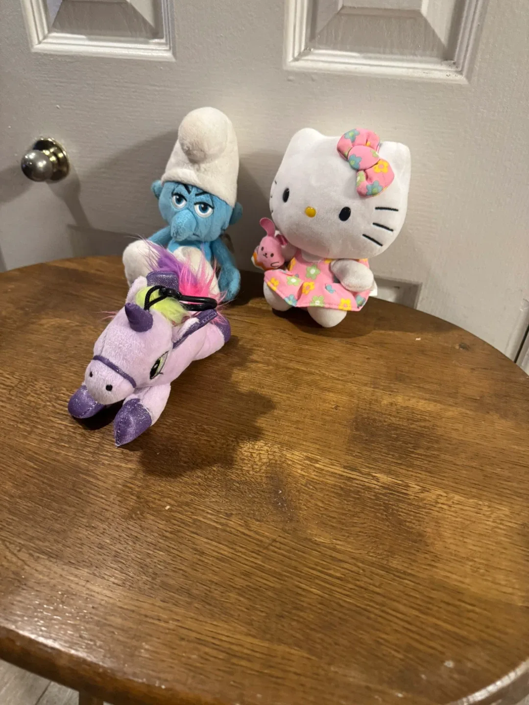 Hello Kitty, Smurf, Unicorn Plush Toys image indicator(2)