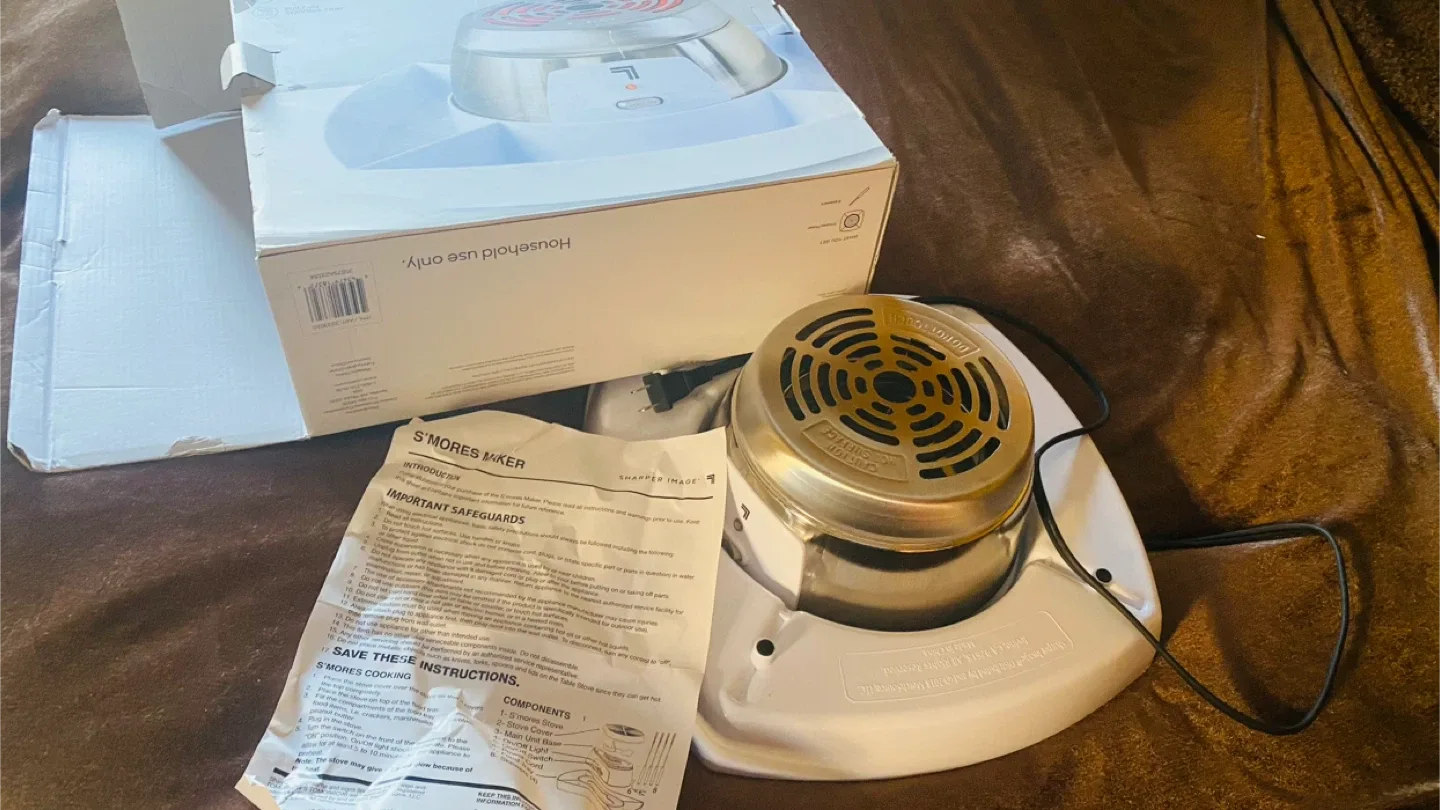 Sharper Image S'mores Maker - Like New! image indicator(5)
